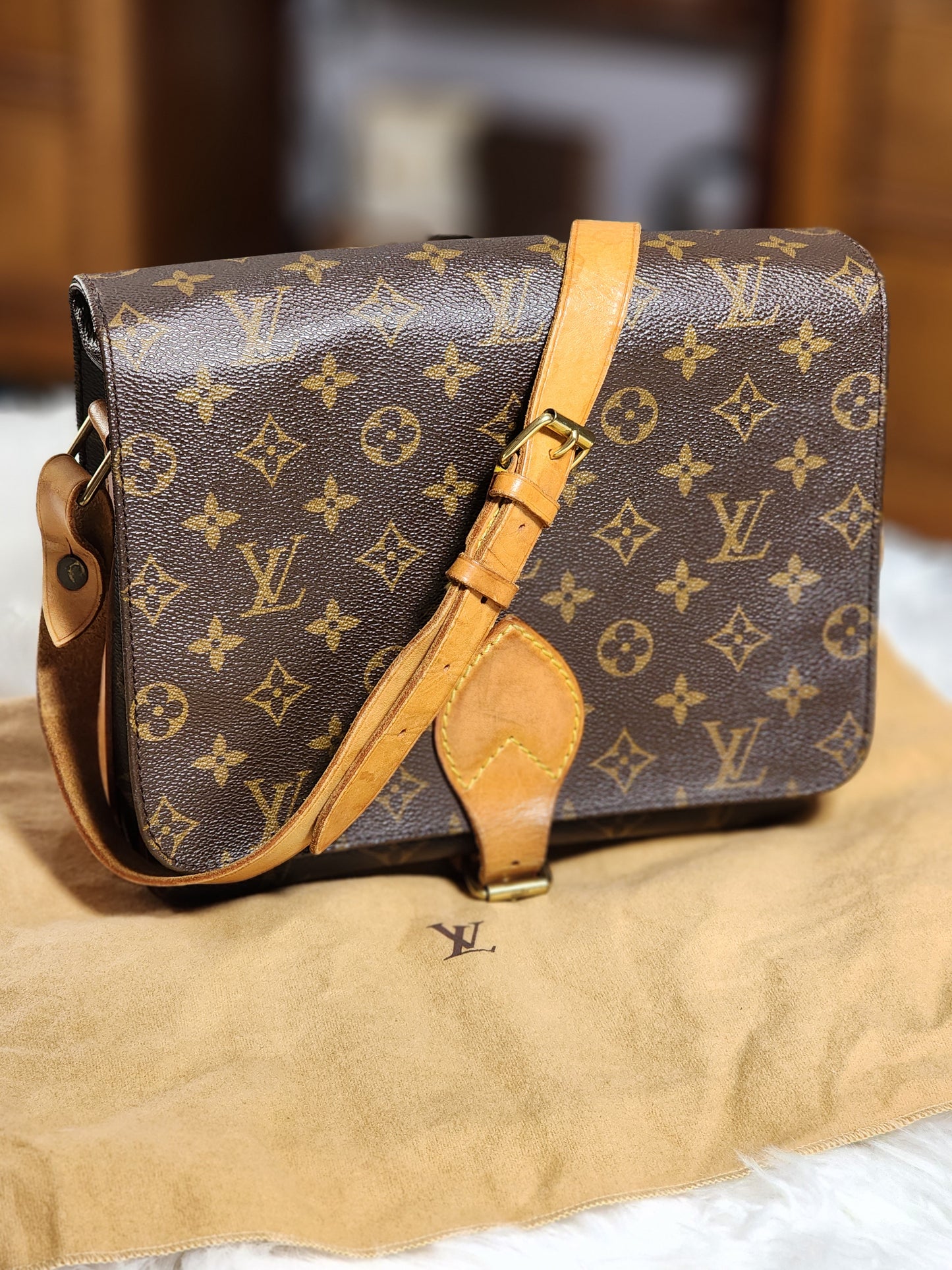 Louis Vuitton Monogram Cartouchiere GM Crossbody