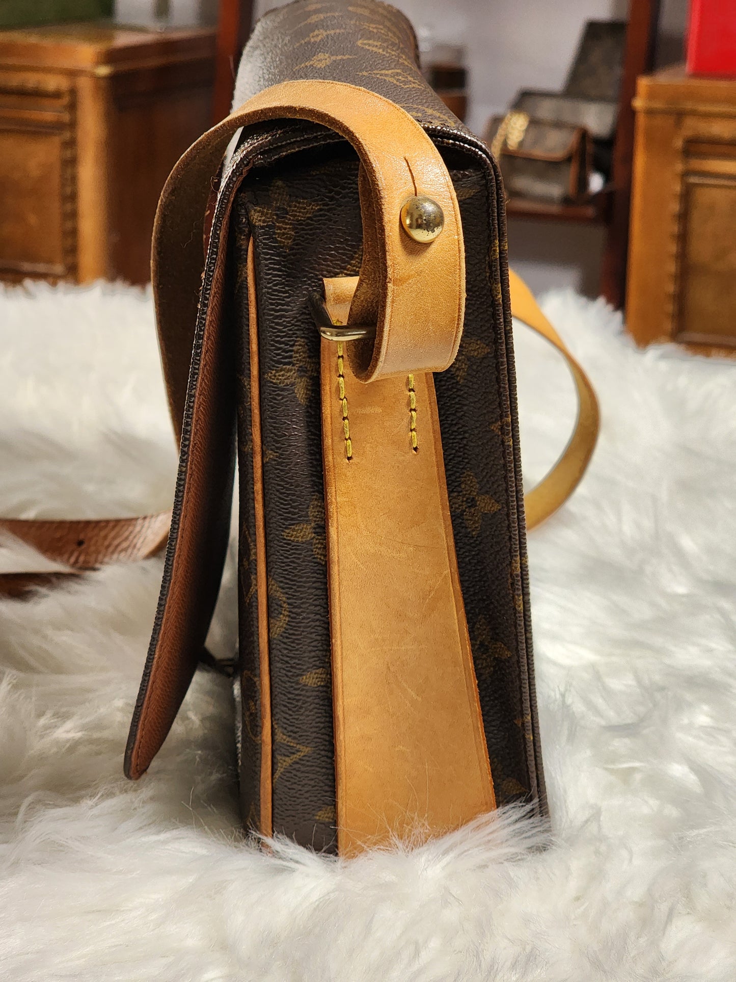 Louis Vuitton Monogram Cartouchiere GM Crossbody