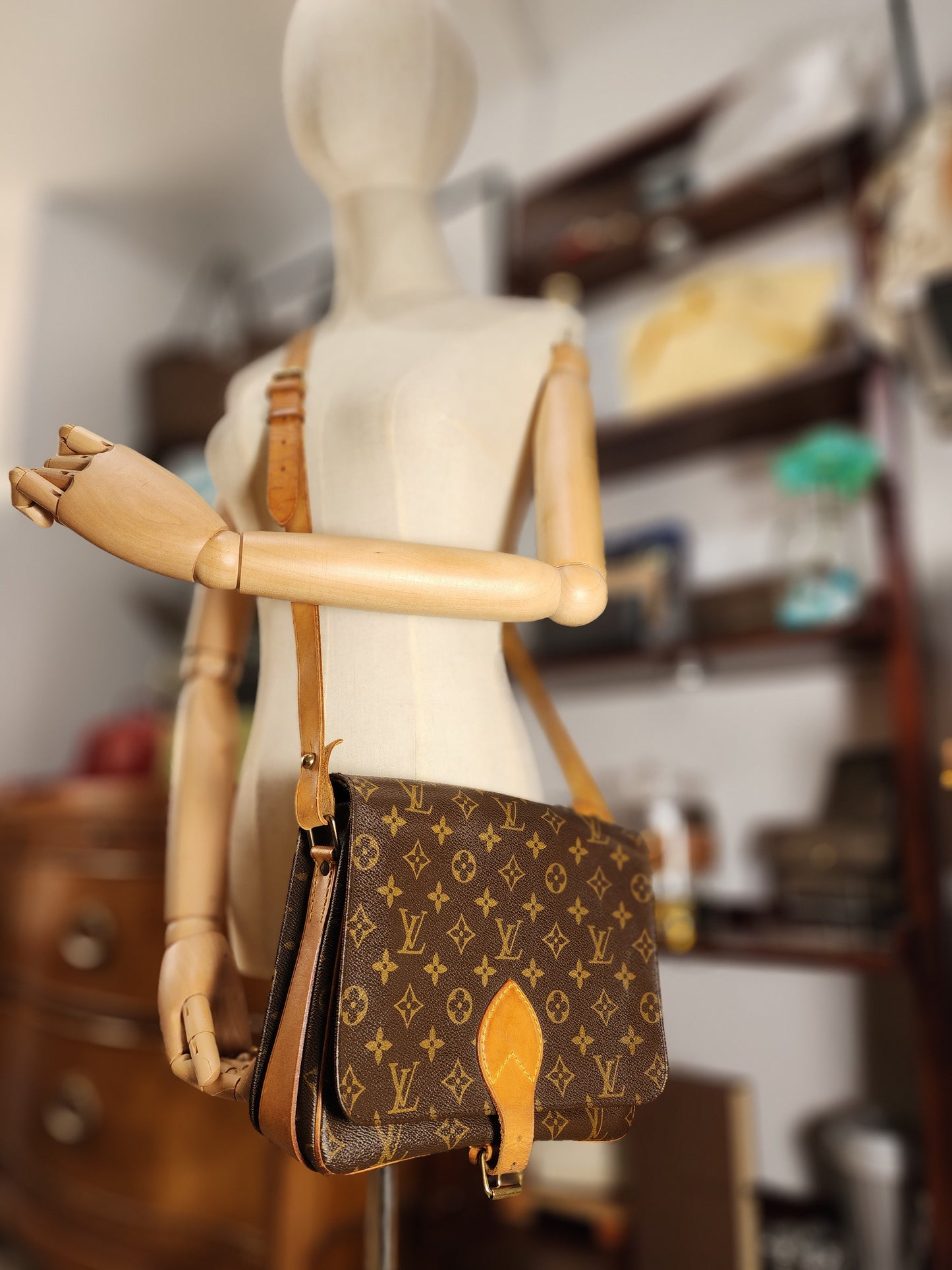 Louis Vuitton Monogram Cartouchiere GM Crossbody