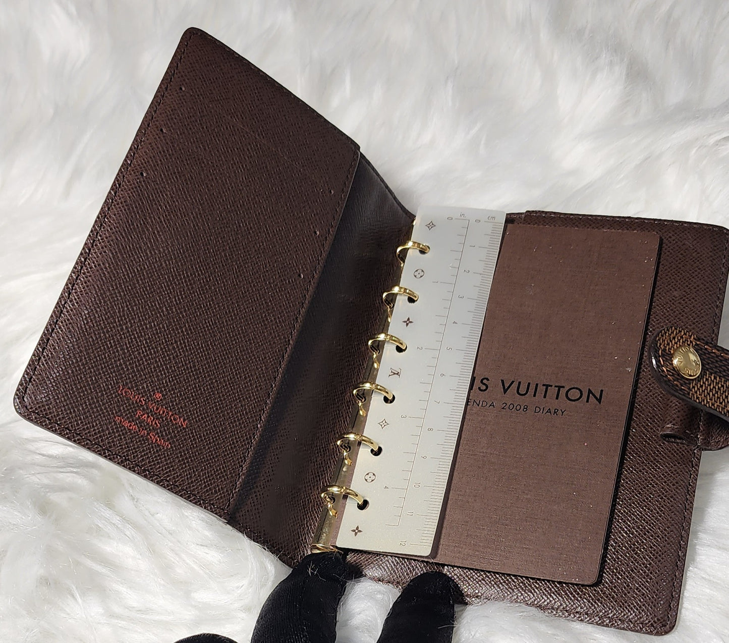 Louis Vuitton Agenda Damier Ebene PM