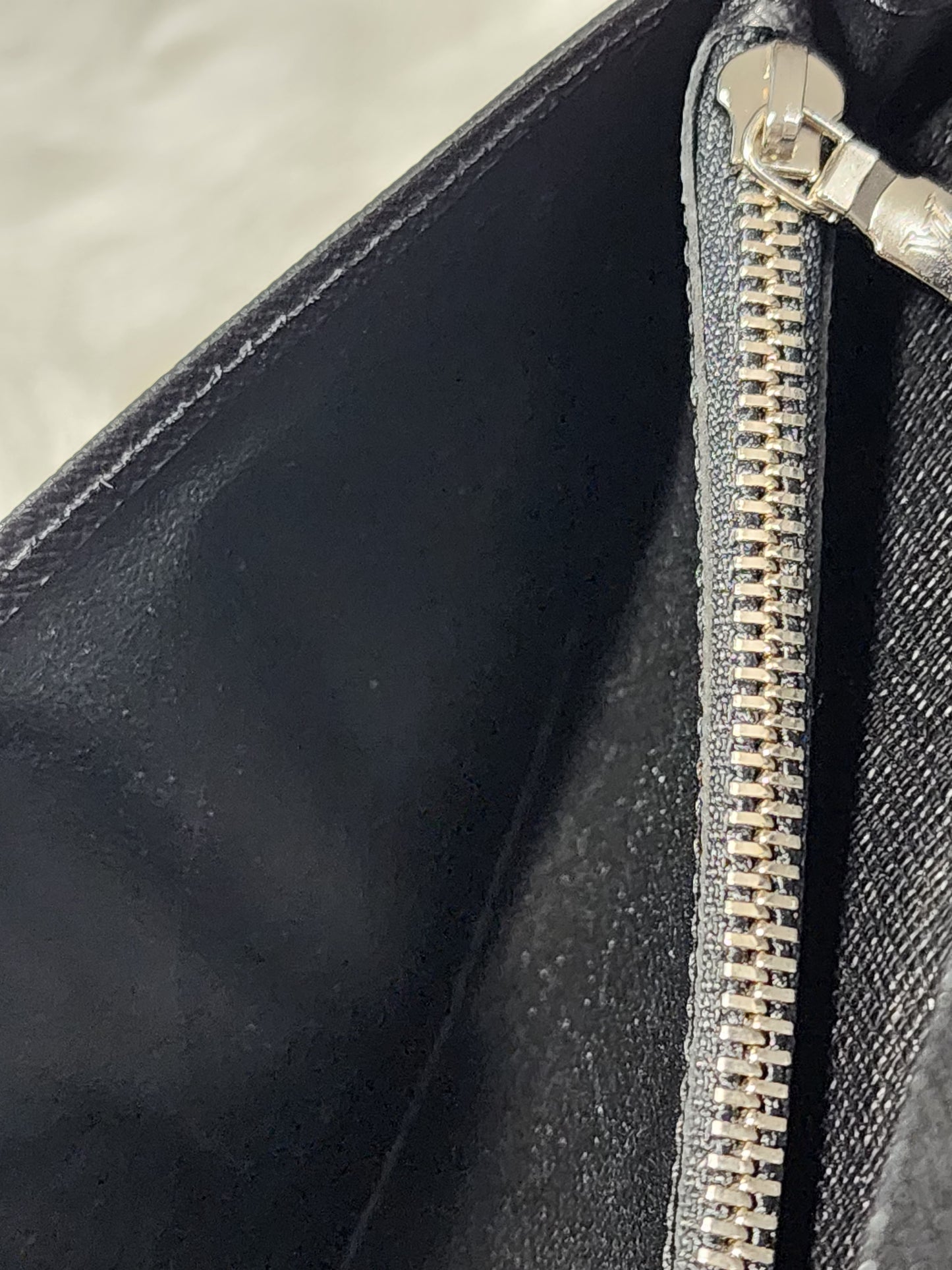 Louis Vuitton Brazza Wallet Damier Graphite