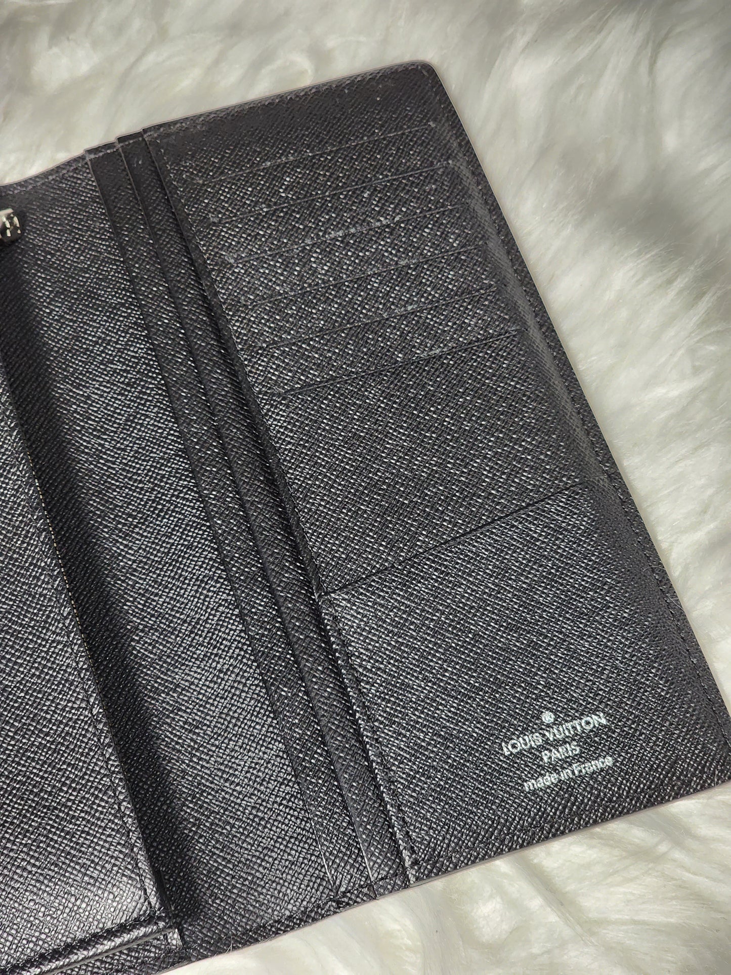 Louis Vuitton Brazza Wallet Damier Graphite