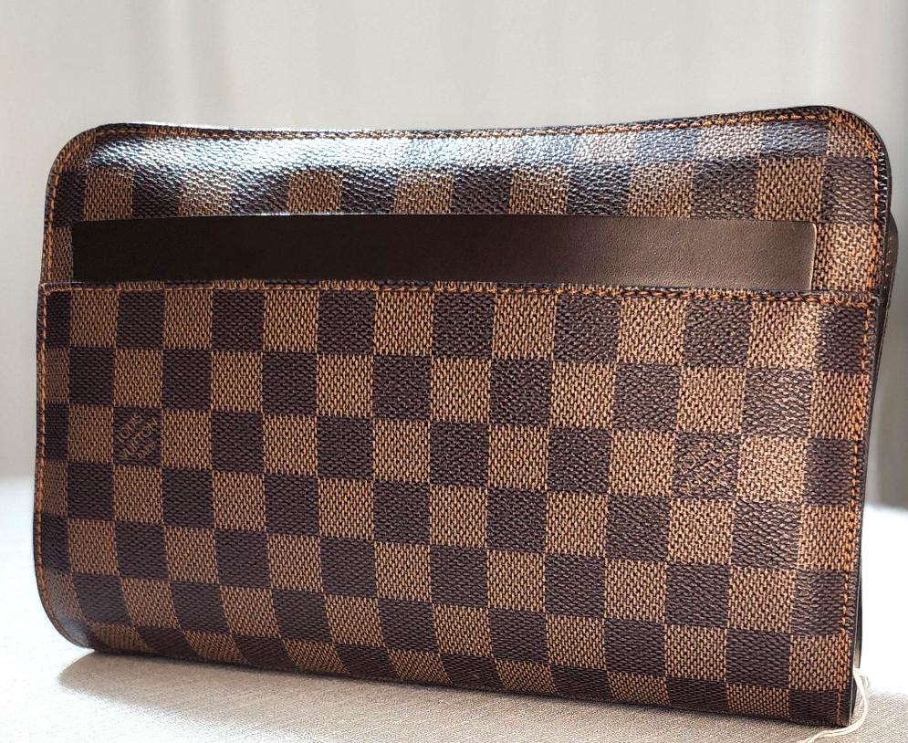 Louis Vuitton Damier Ebene Saint Louis Clutch