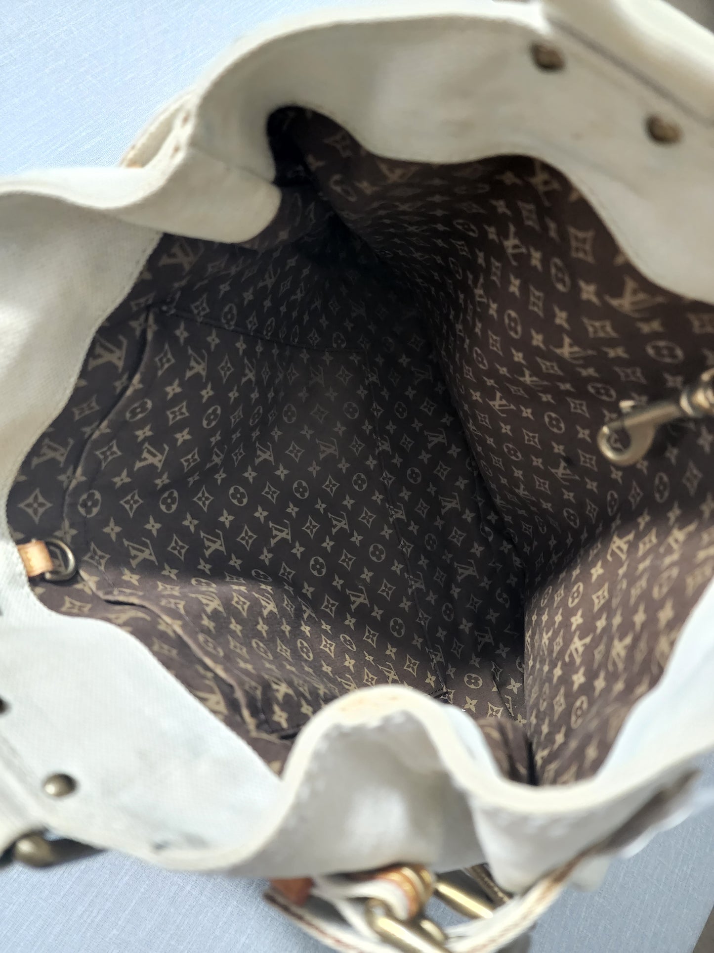 Louis Vuitton Cabas Trunks and Bags Canvas Toile Globe Shopper Limited Edition