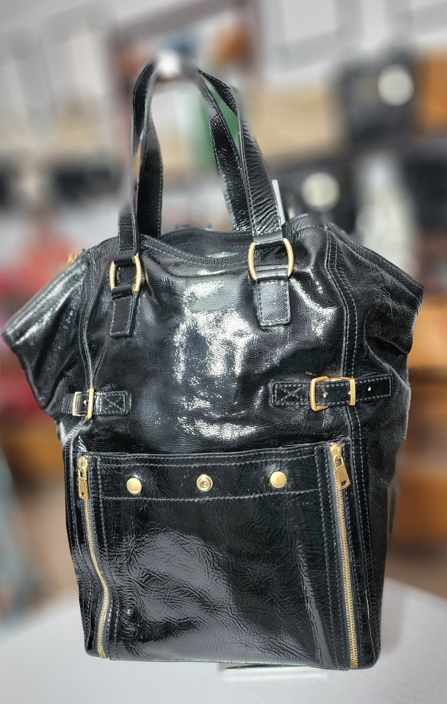 Yves Saint Laurent Rive Gauche Downtown Tote Bag