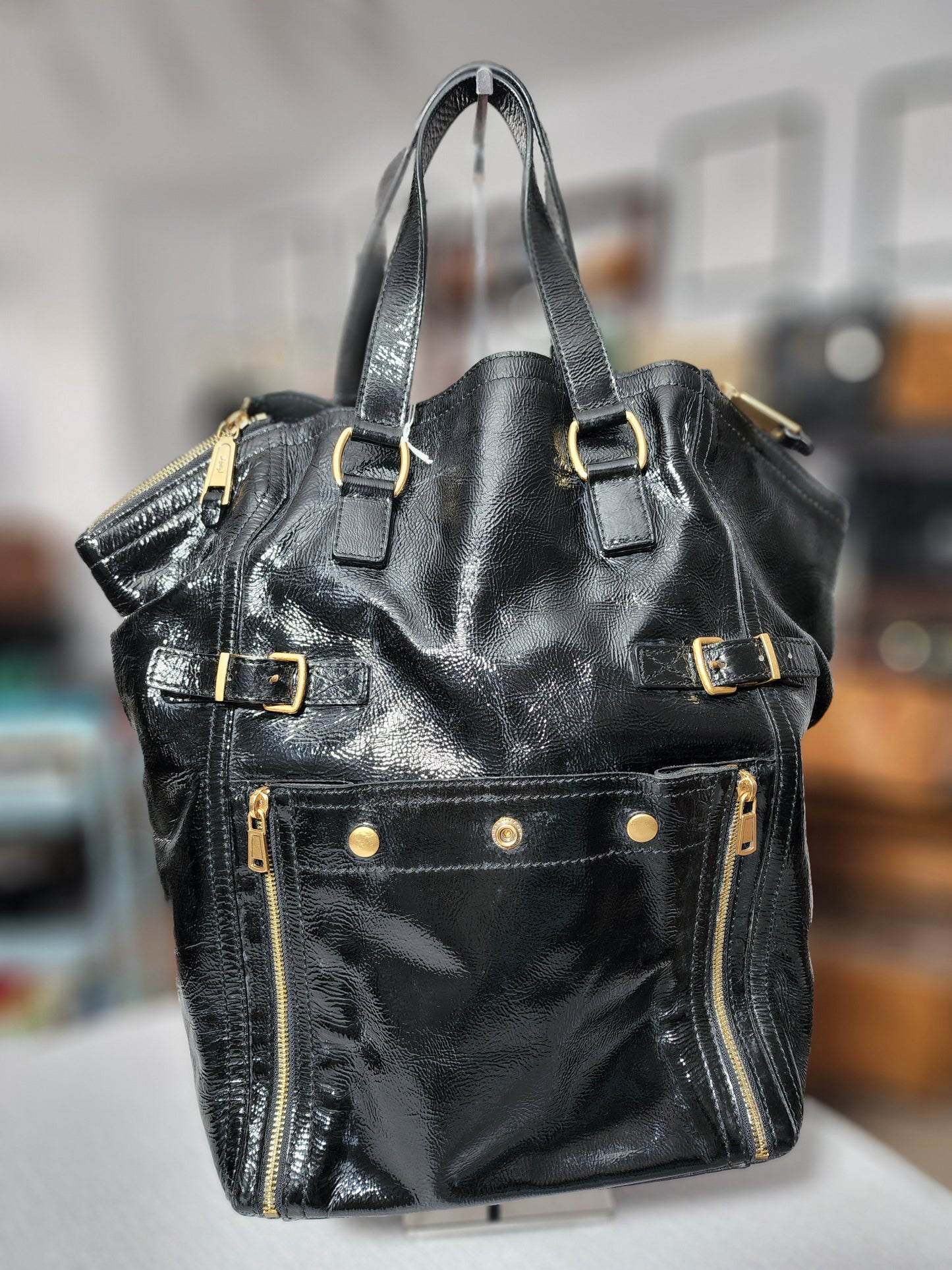 Yves Saint Laurent Rive Gauche Downtown Tote Bag