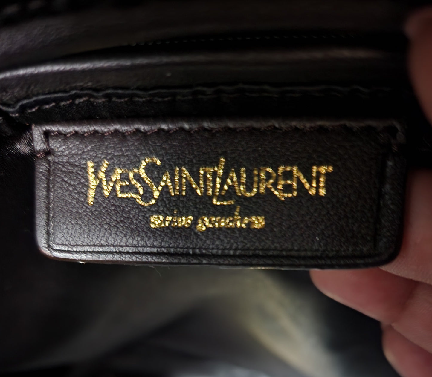 Yves Saint Laurent Rive Gauche Downtown Tote Bag