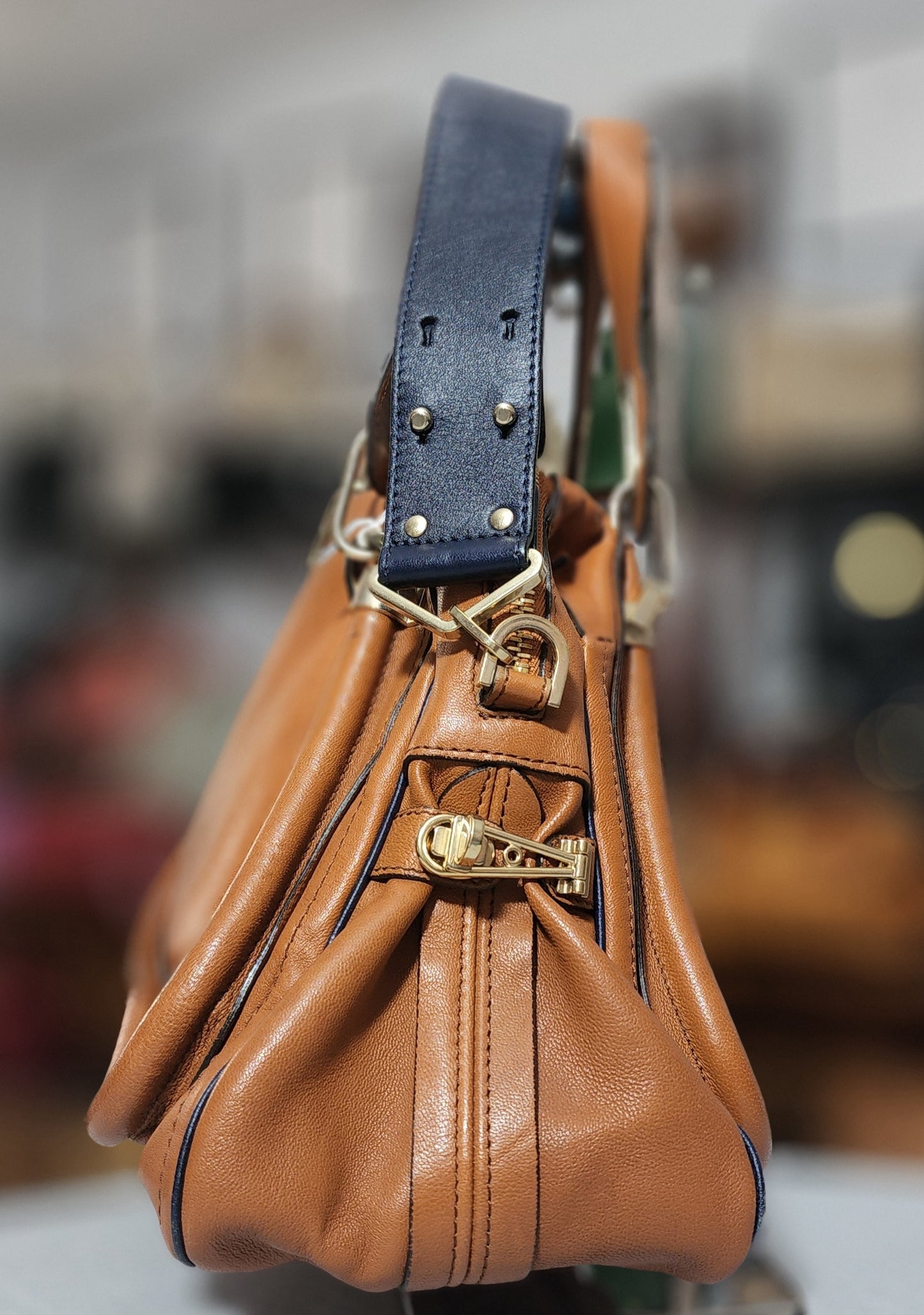 Chloe Paraty Shoulder Bag Military Top