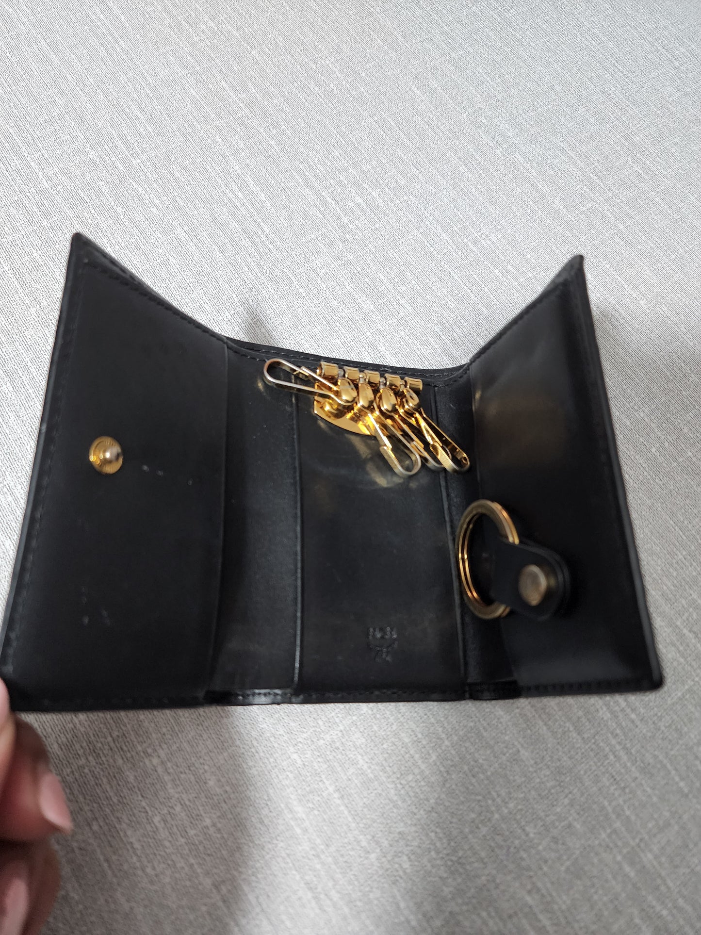 MCM Key Case Wallet (Trifold)