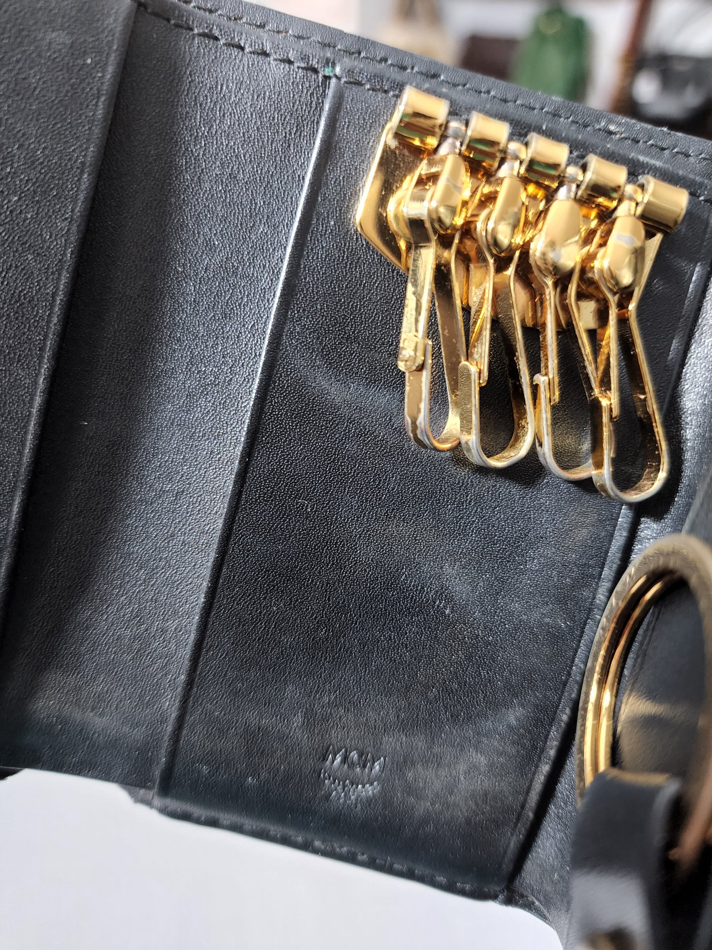 MCM Key Case Wallet (Trifold)