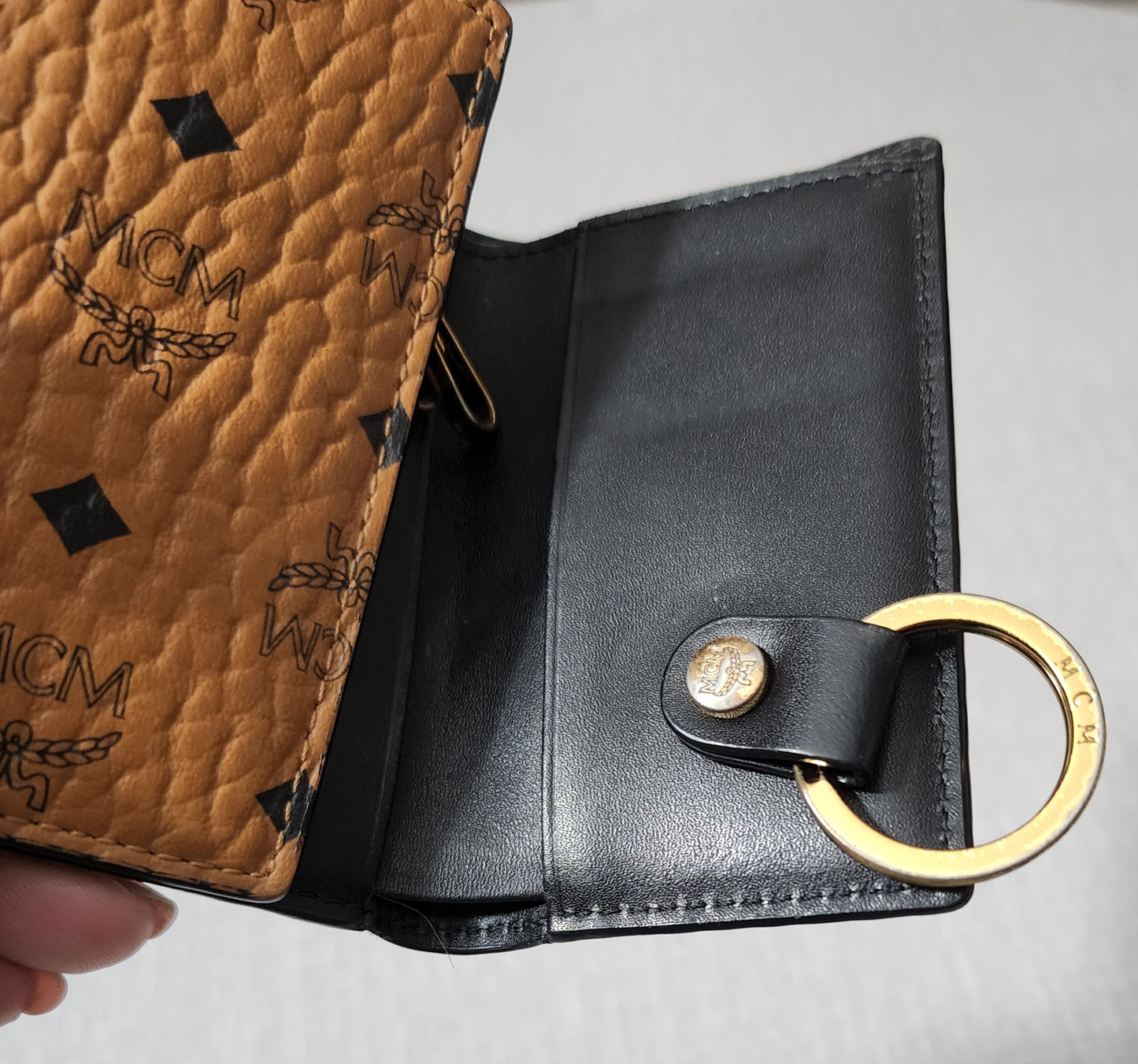MCM Key Case Wallet (Trifold)