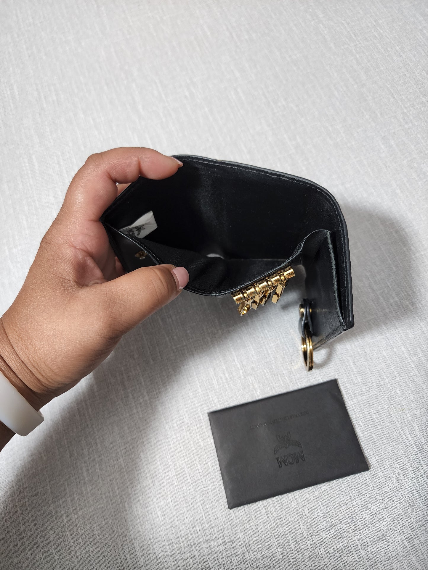 MCM Key Case Wallet (Trifold)
