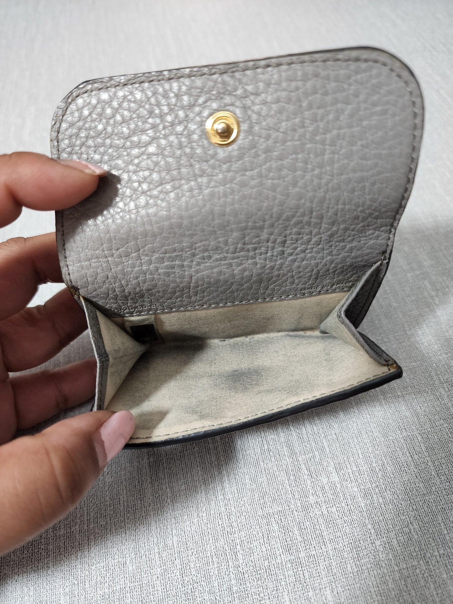 Chloe Alphabet Trifold Wallet