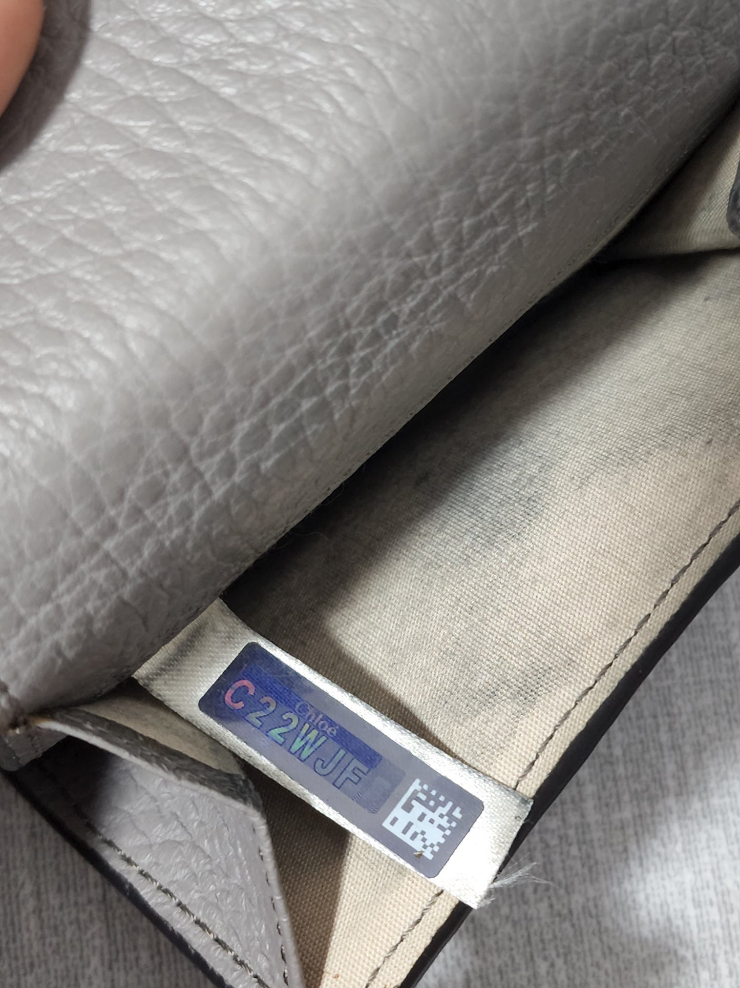Chloe Alphabet Trifold Wallet