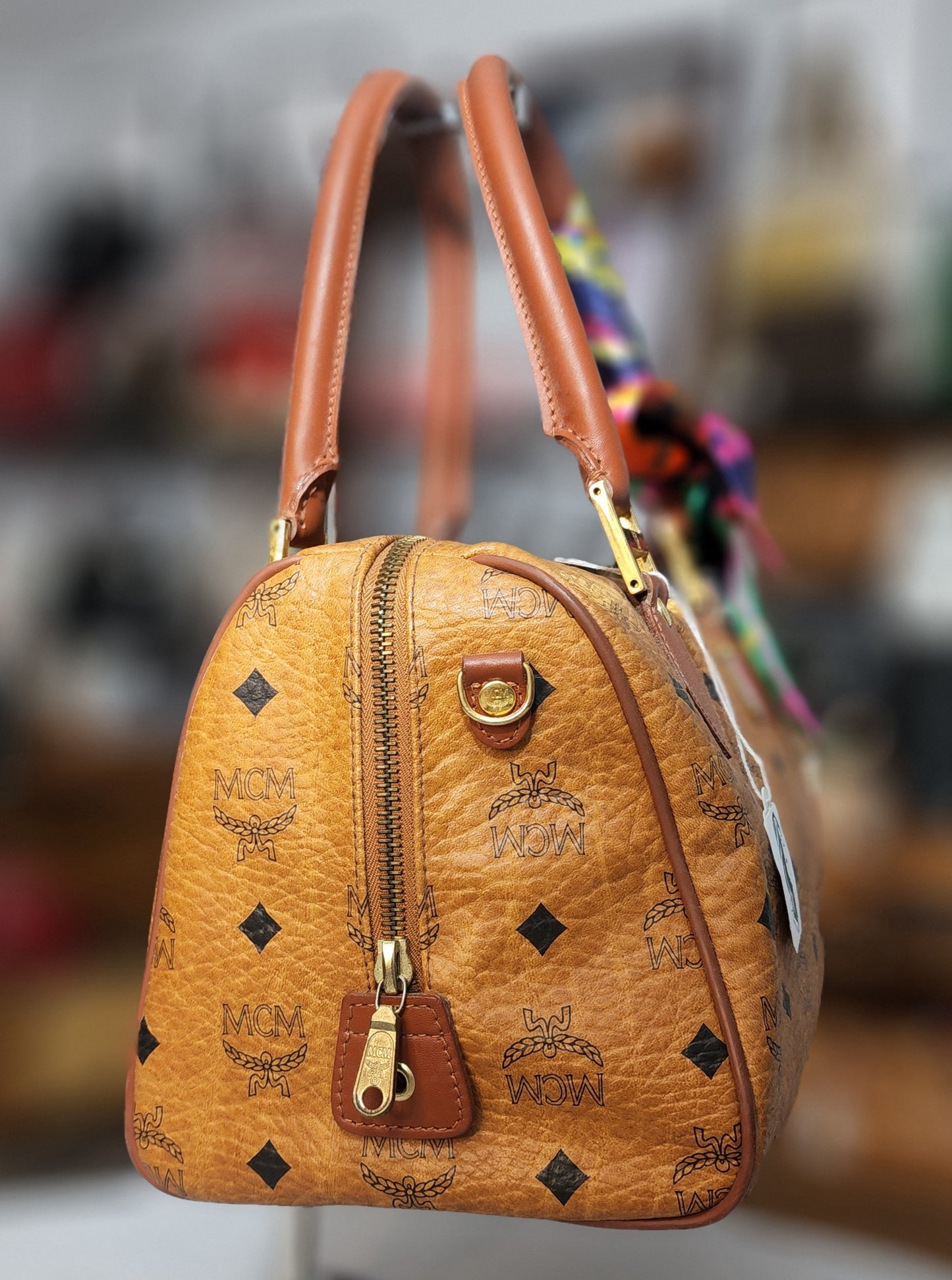 MCM Boston Cognac