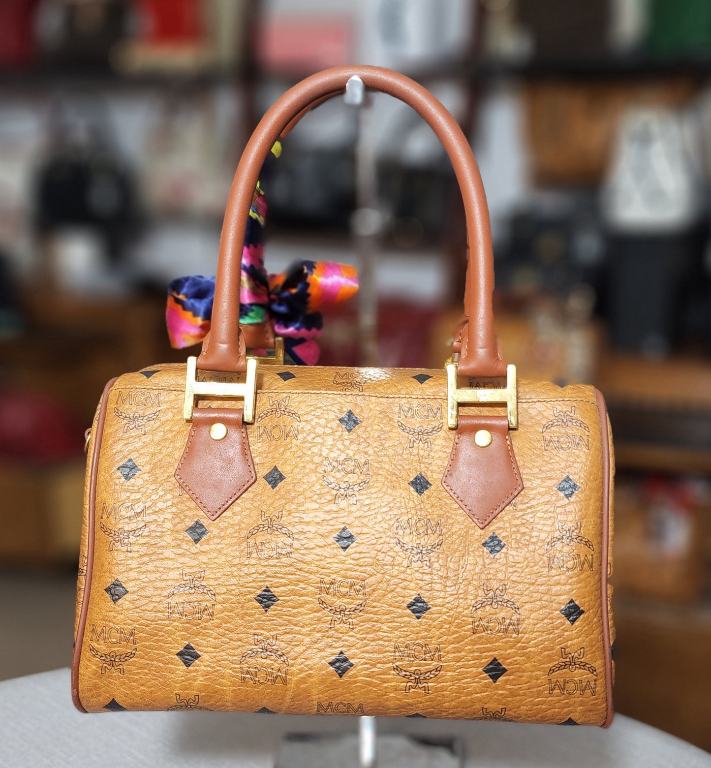 MCM Boston Cognac
