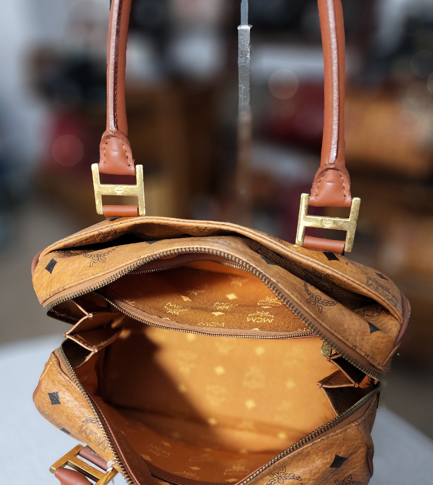 MCM Boston Cognac