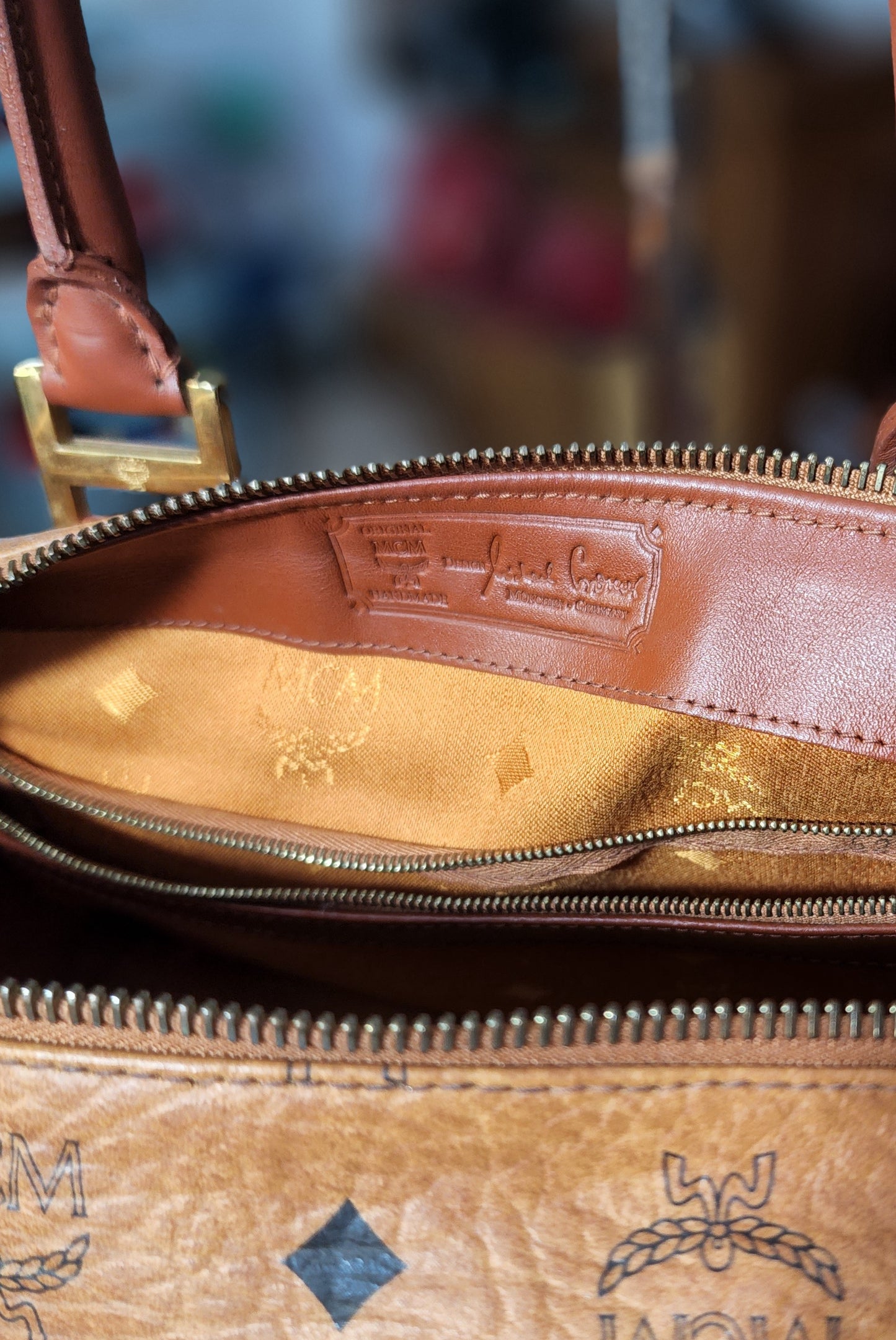 MCM Boston Cognac
