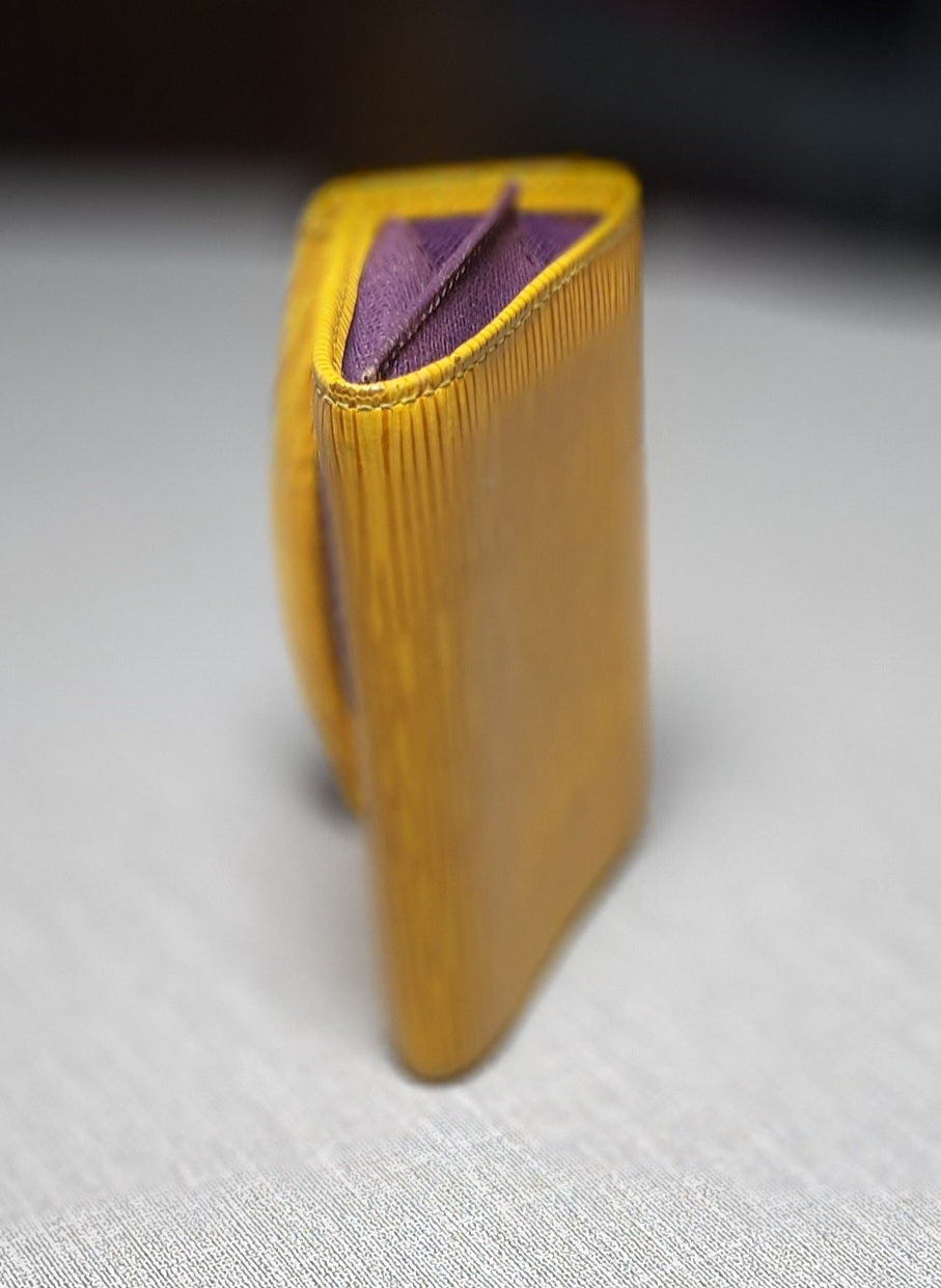 Louis Vuitton Yellow Epi Wallet