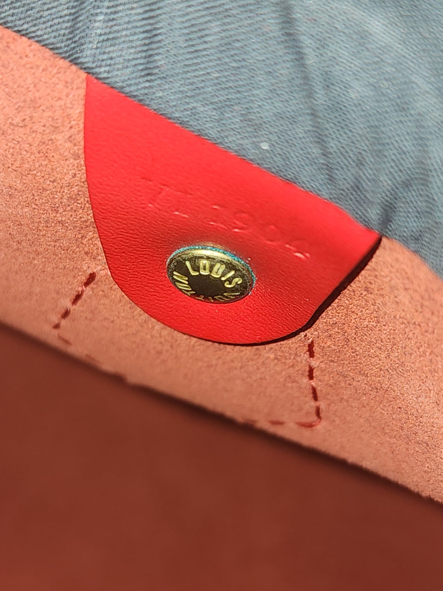 Louis Vuitton Speedy 35 Red Epi