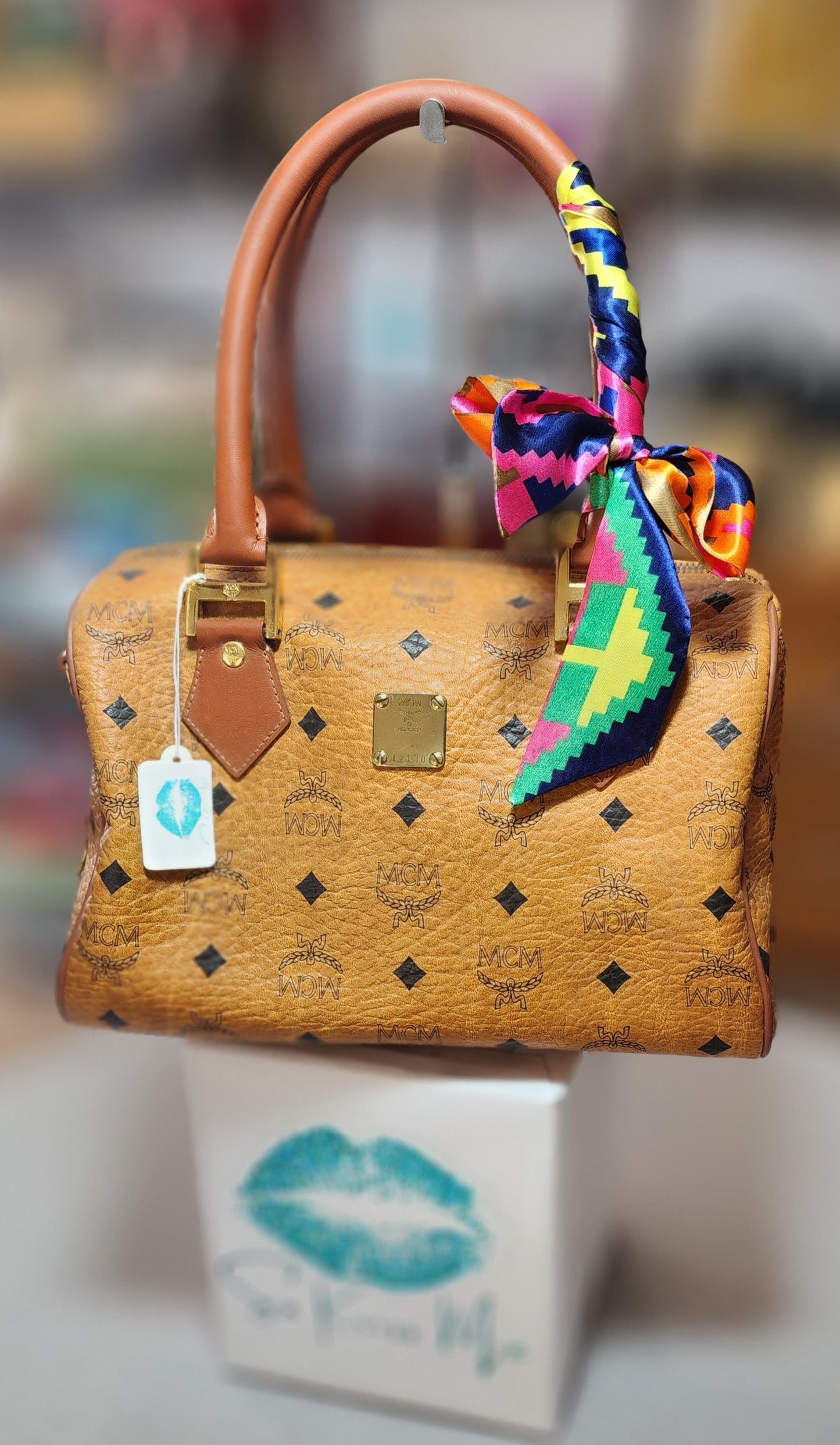 MCM Boston Cognac