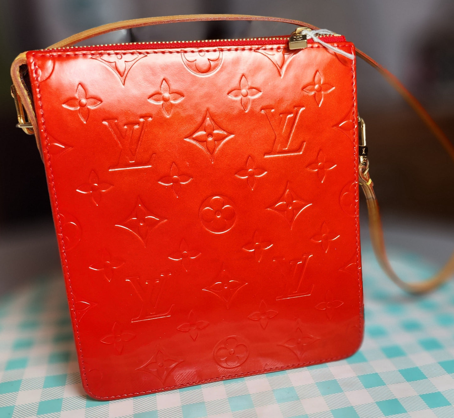 Louis Vuitton Mott Vernis Red