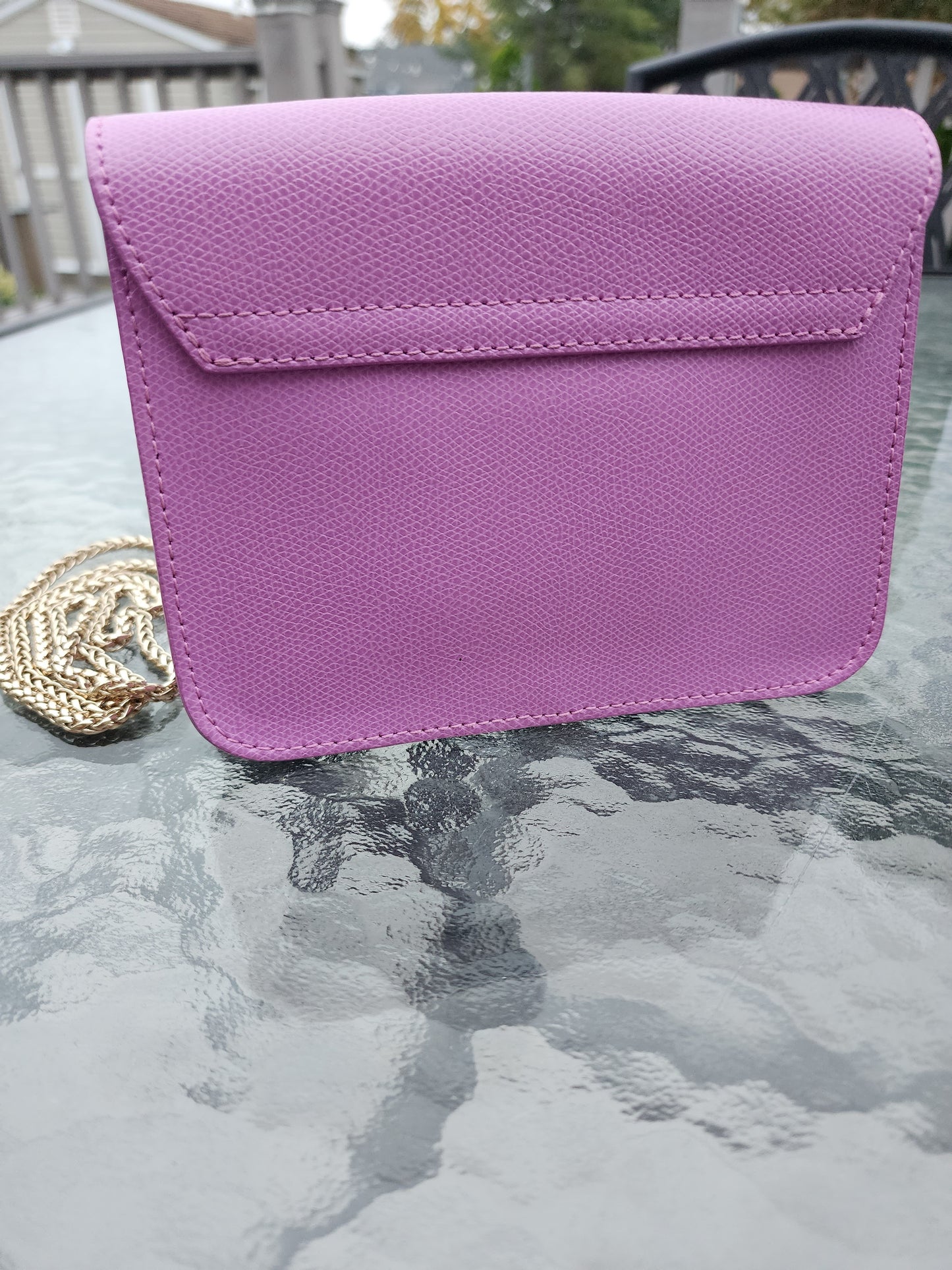 Furla Metropolis Lilac Mini Crossbody Bag