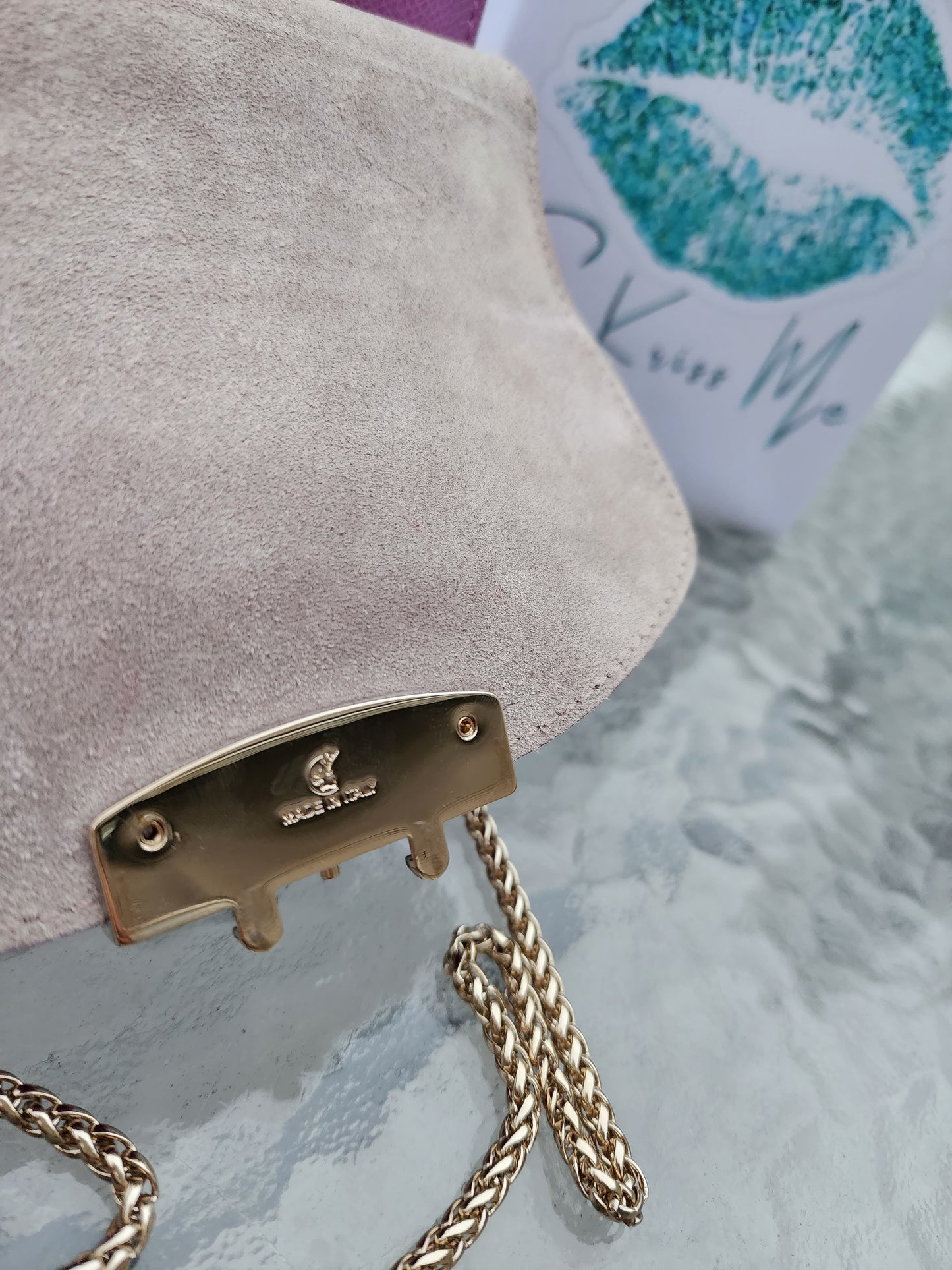 Furla Metropolis Lilac Mini Crossbody Bag