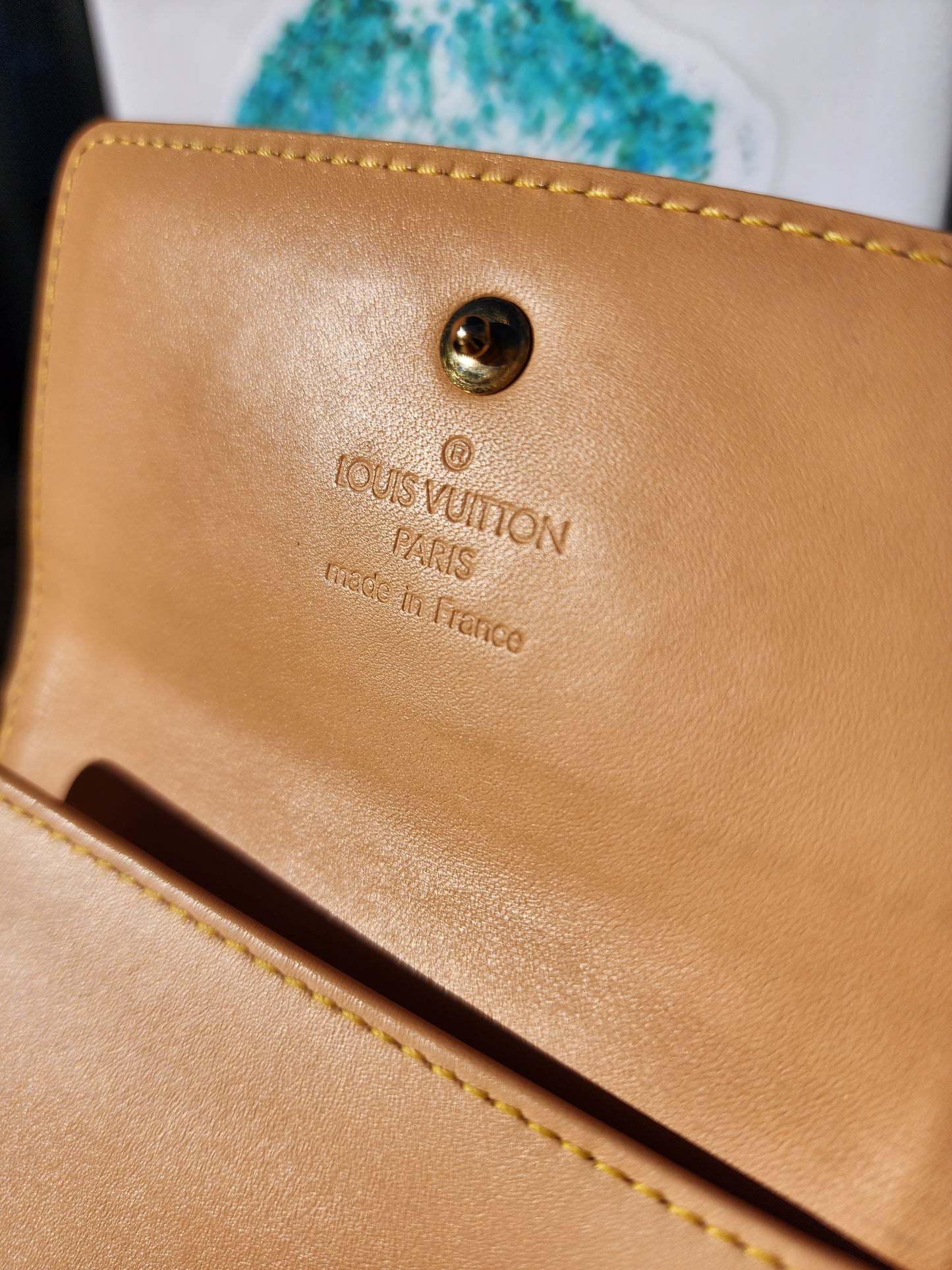 Louis Vuitton Porte-Monnaie Plat Coin Purse Monogram Multicolor