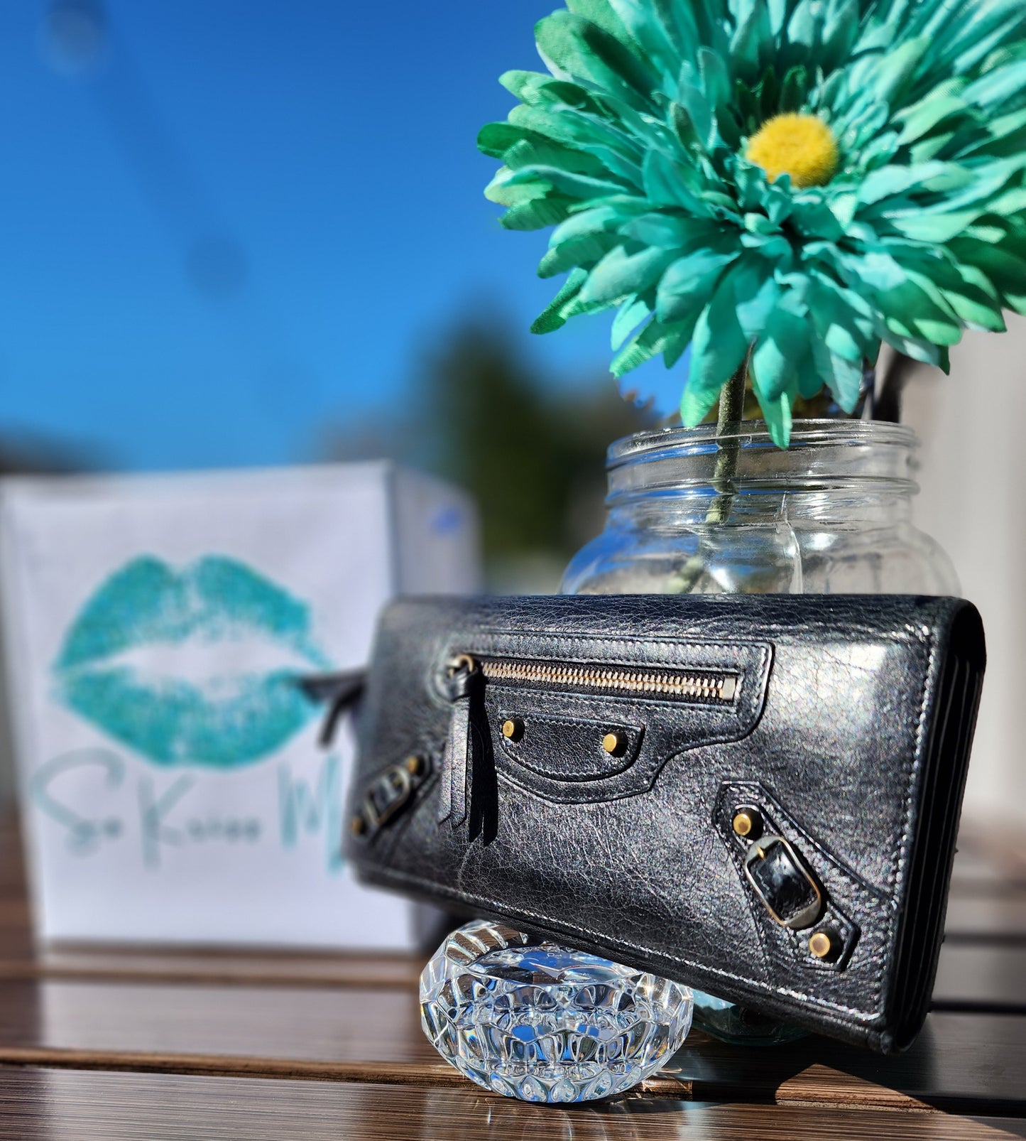 Balenciaga Zippy Wallet