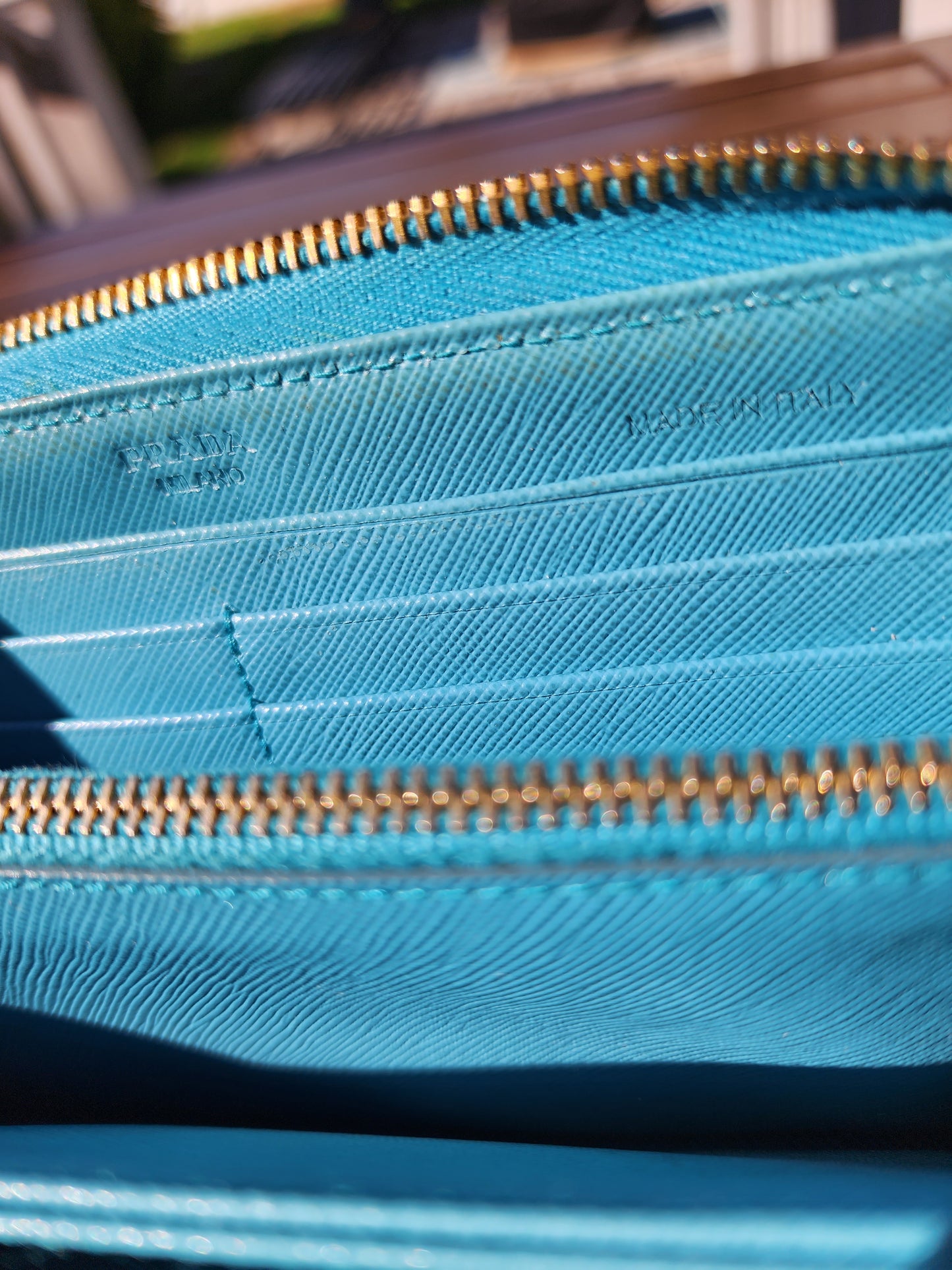 PRADA Long Zippy Wallet