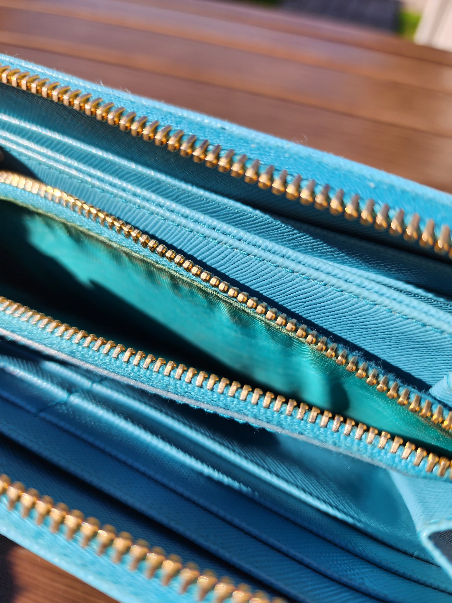 PRADA Long Zippy Wallet