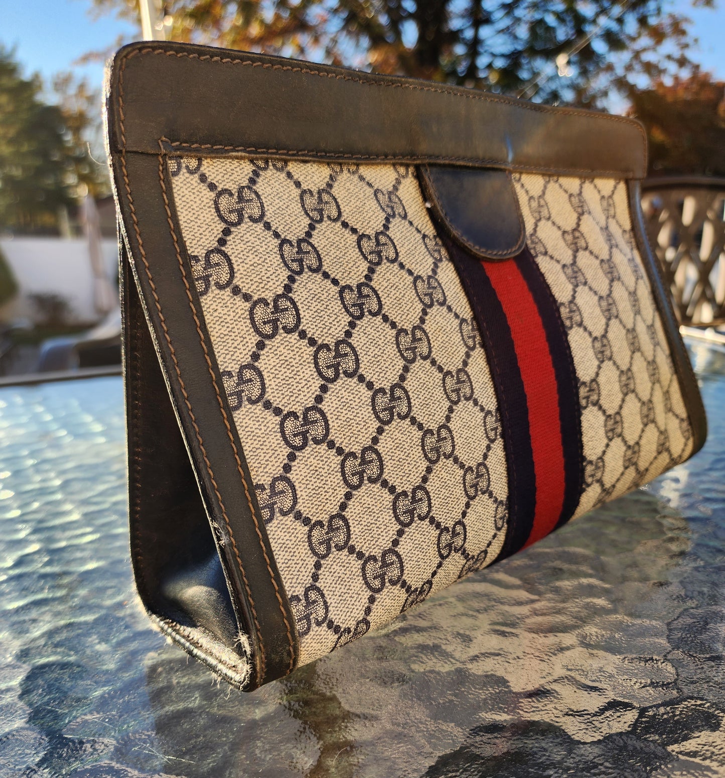 Gucci Parfums Cosmetic/Clutch Bag Sherry Line