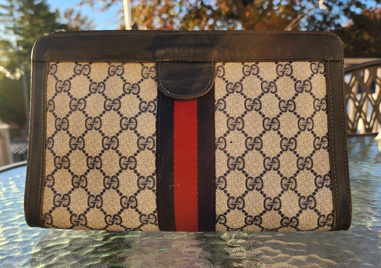 Gucci Parfums Cosmetic/Clutch Bag Sherry Line