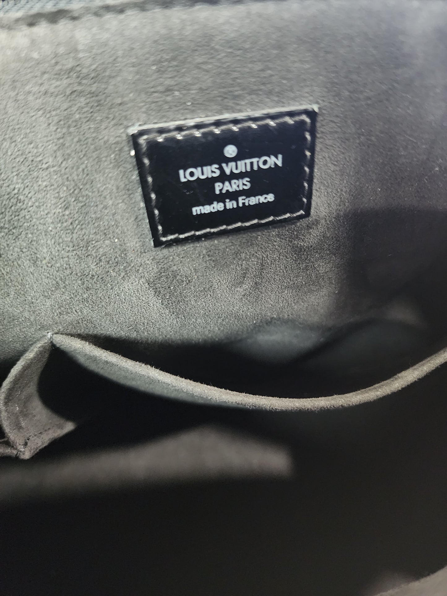 Louis Vuitton Epi Black Alma PM