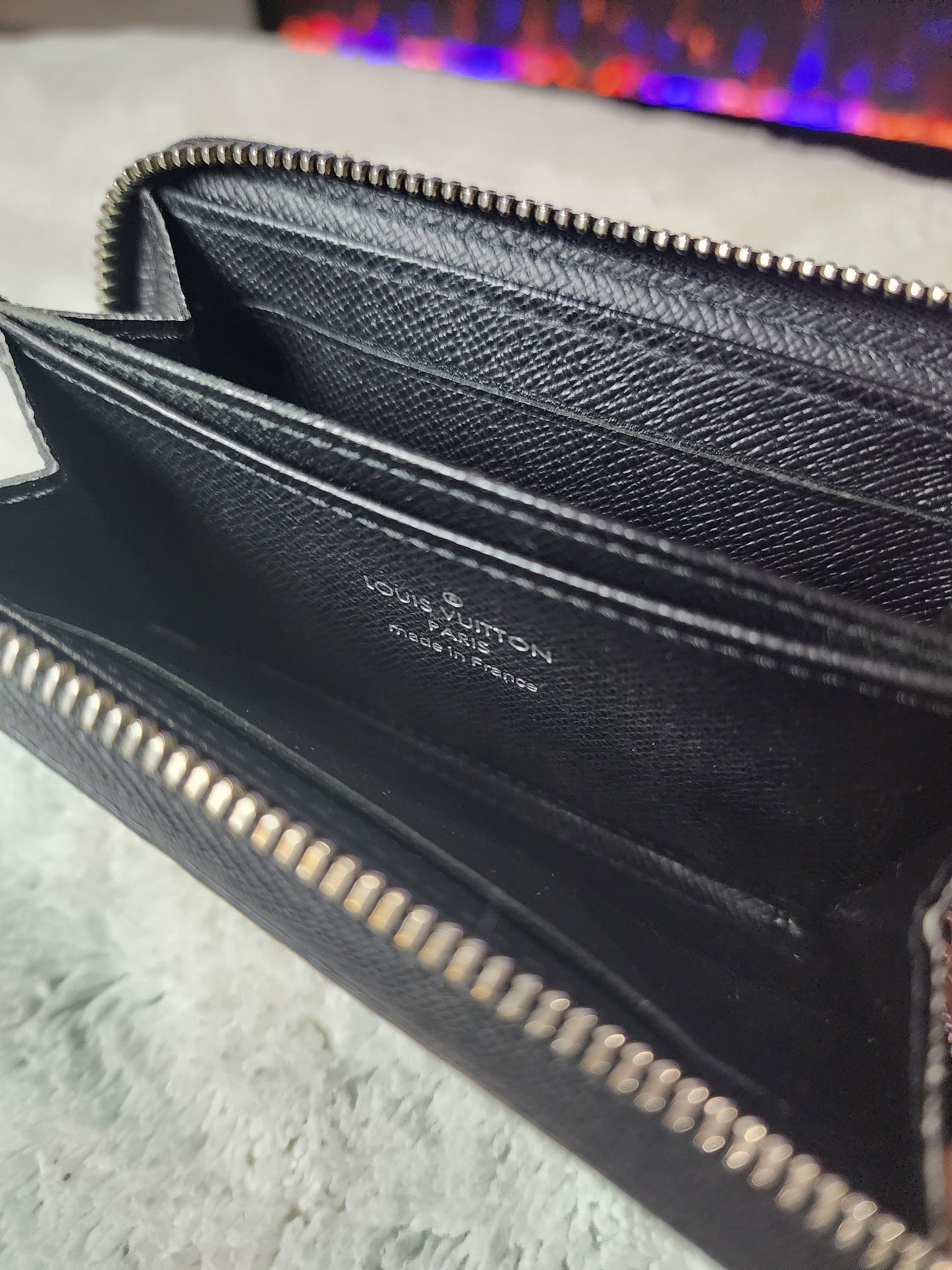Louis Vuitton Damier Graphite Zippy Coin Wallet