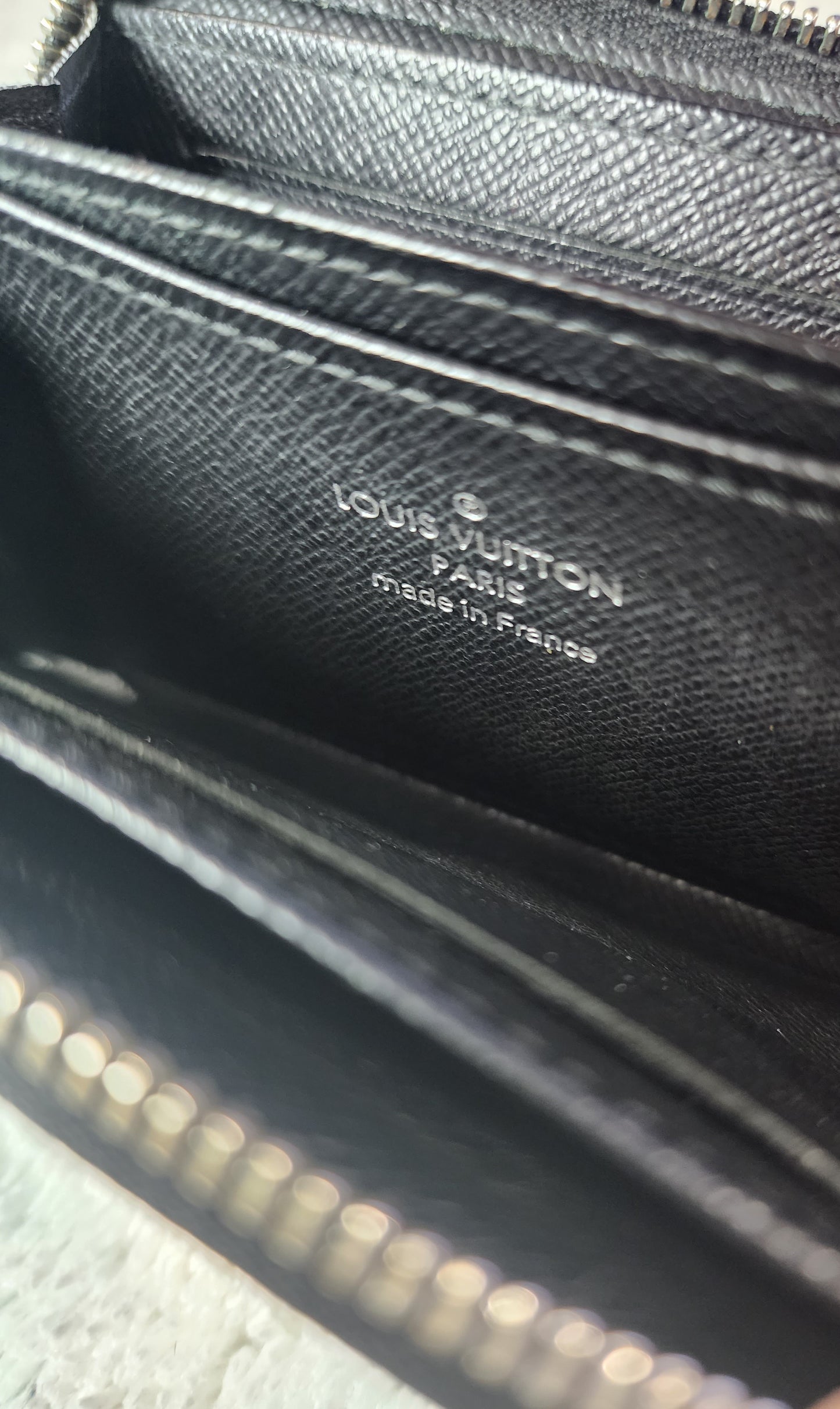 Louis Vuitton Damier Graphite Zippy Coin Wallet