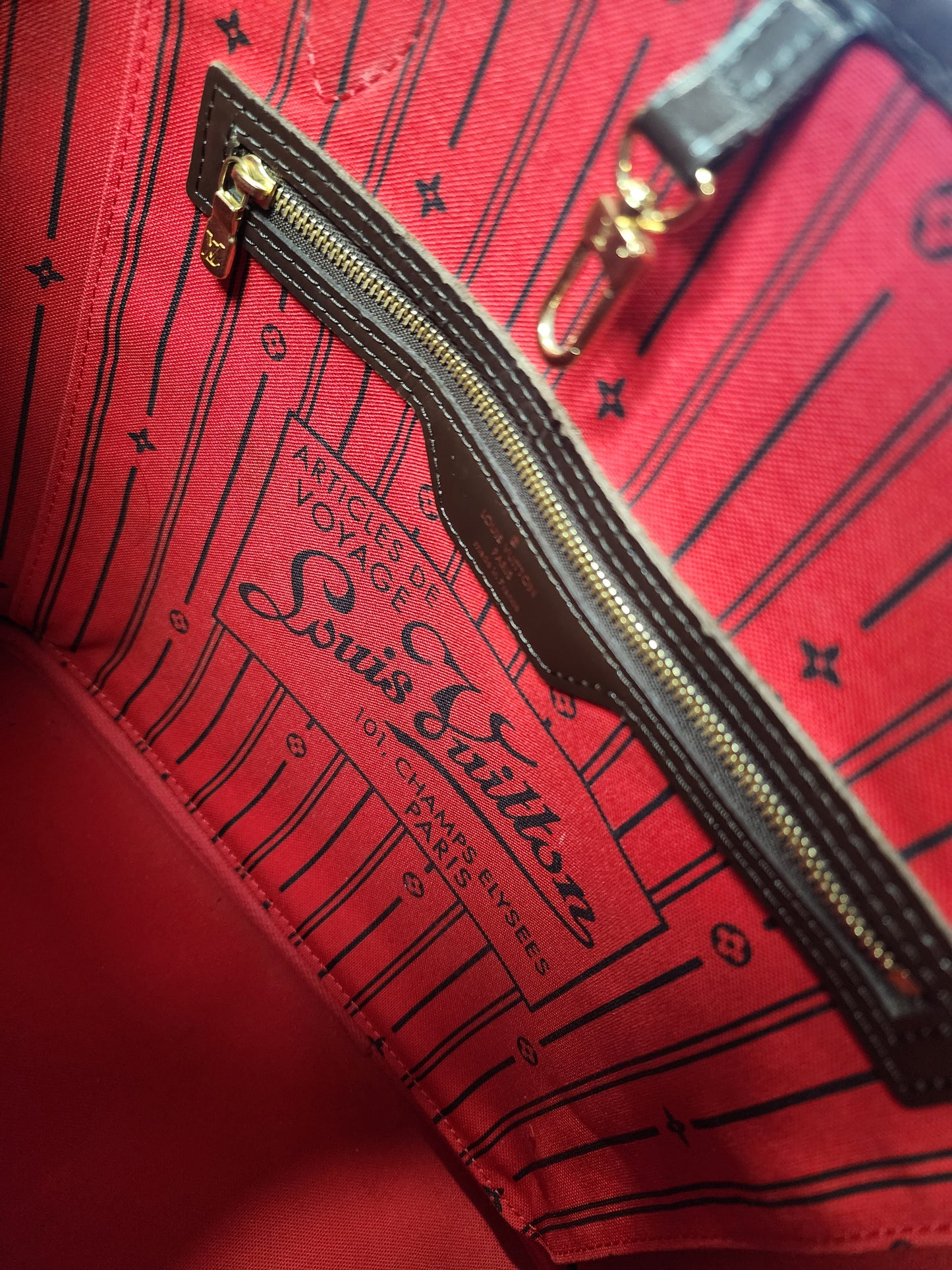 Louis Vuitton Nerverfull Tote MM Damier Ebene