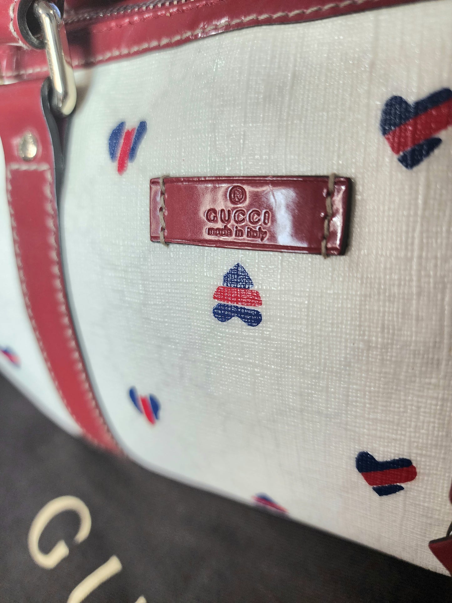 Gucci GG Supreme Valentine's Day Joy Boston Bag (Limited Edition)