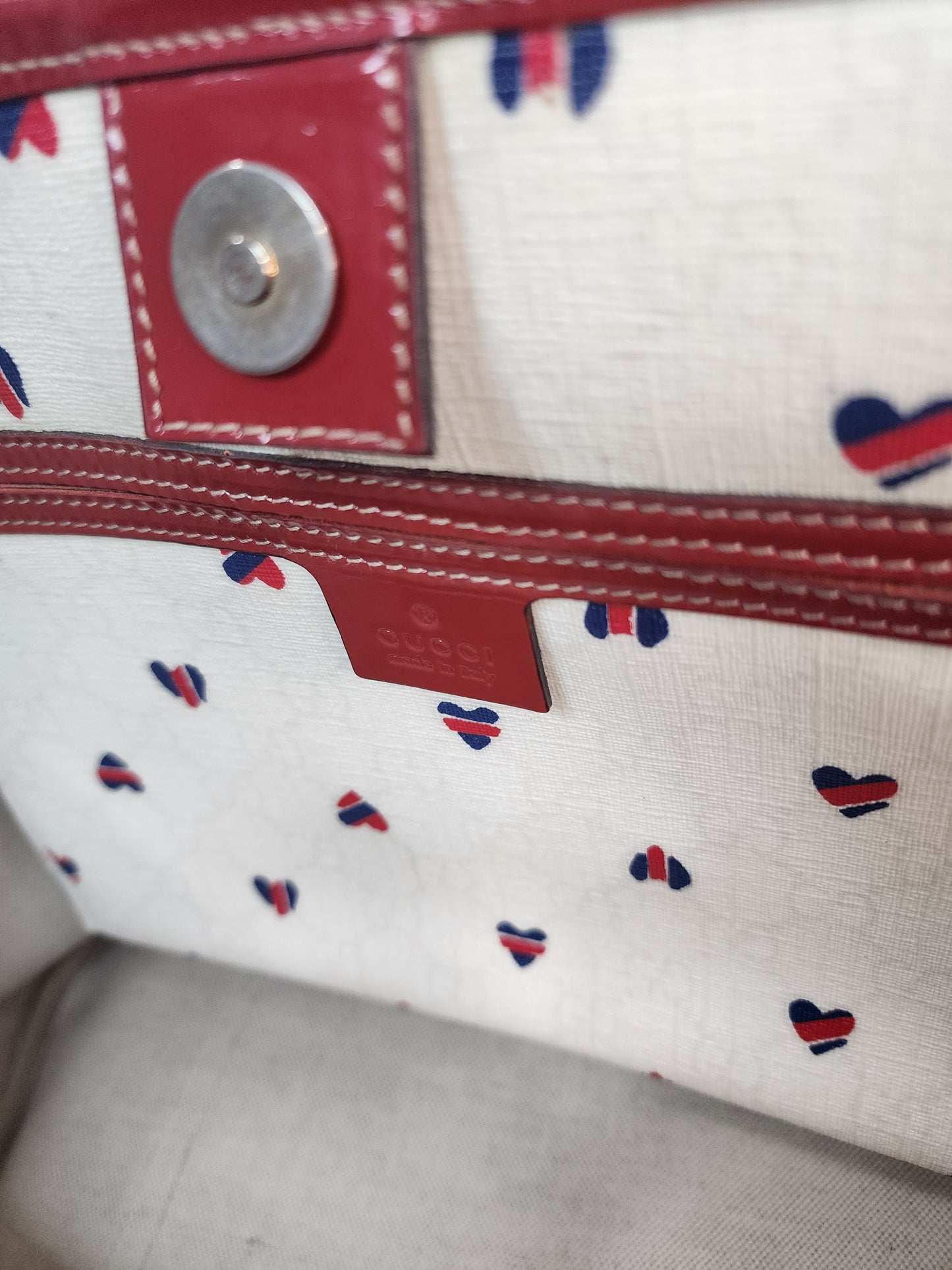 Gucci GG Supreme Valentine's Day Joy Tote Bag (Limited Edition)