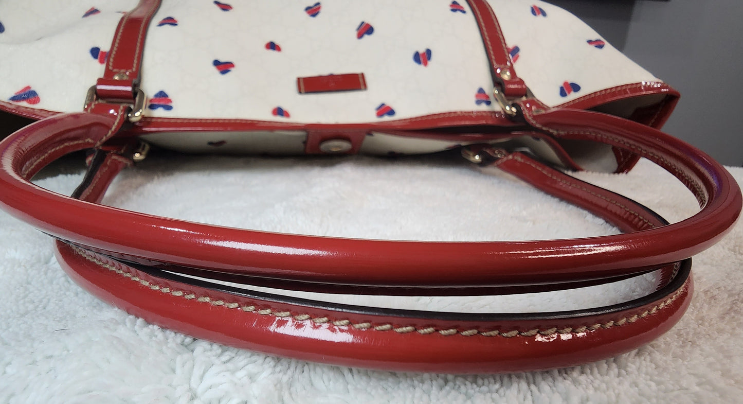 Gucci GG Supreme Valentine's Day Joy Tote Bag (Limited Edition)