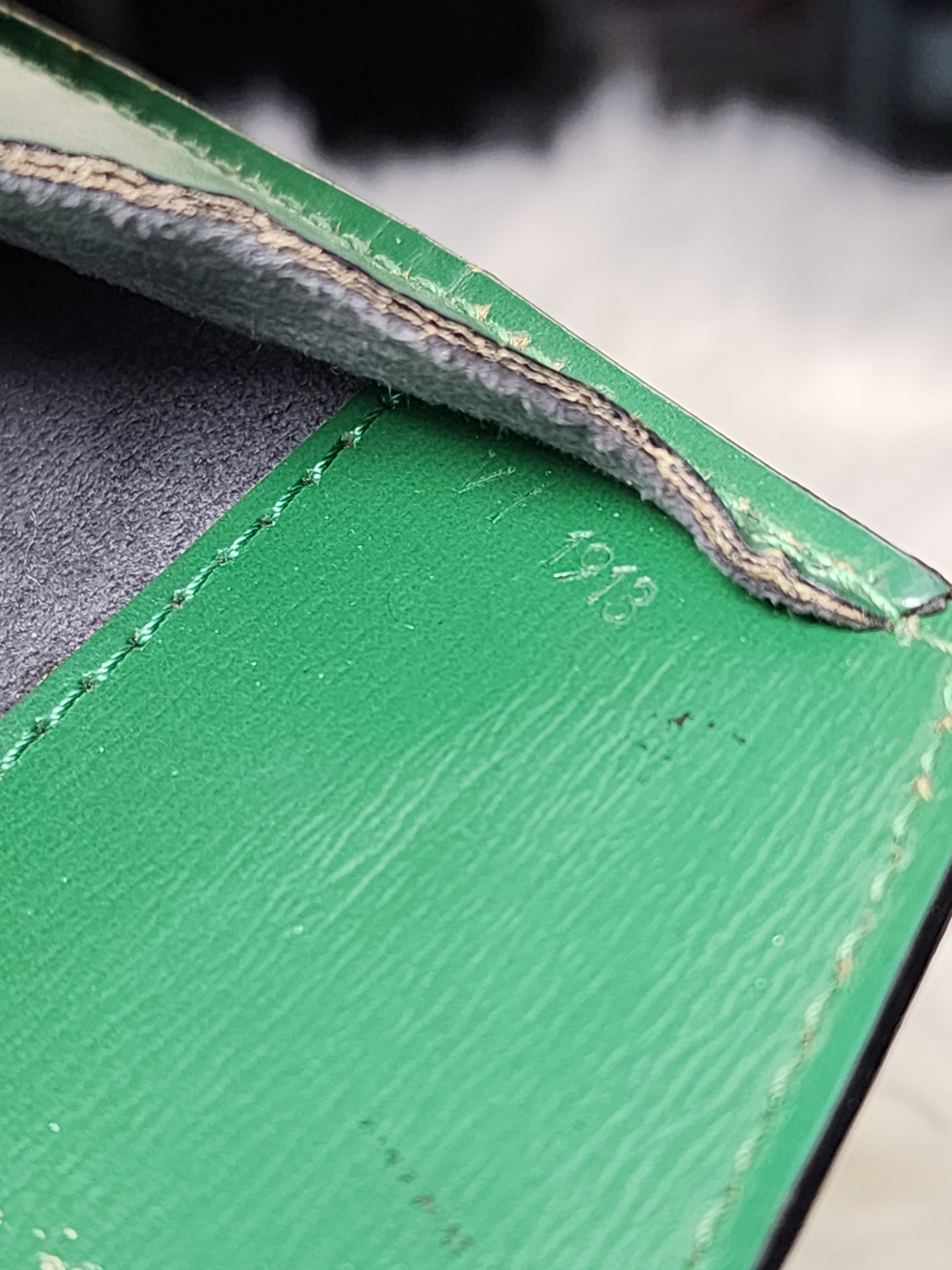 Louis Vuitton Cluny Epi Borneo Green