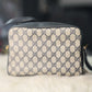 Gucci Navy Sherry Line Camera Sling Bag