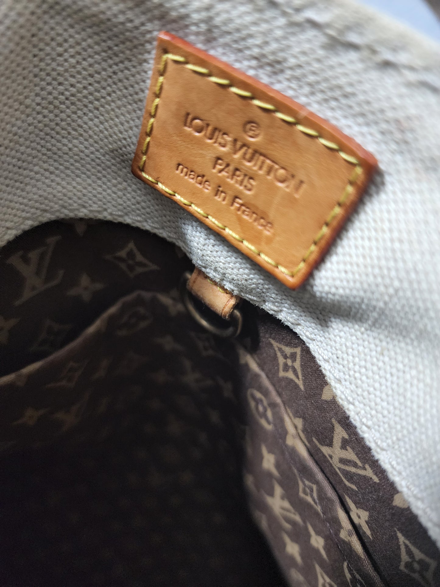 Bolsa Louis Vuitton Globe Shopper Bag Bege Original – Gringa