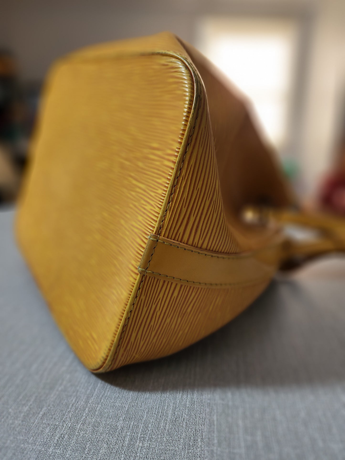 Louis Vuitton Petit Noe Epi Yellow