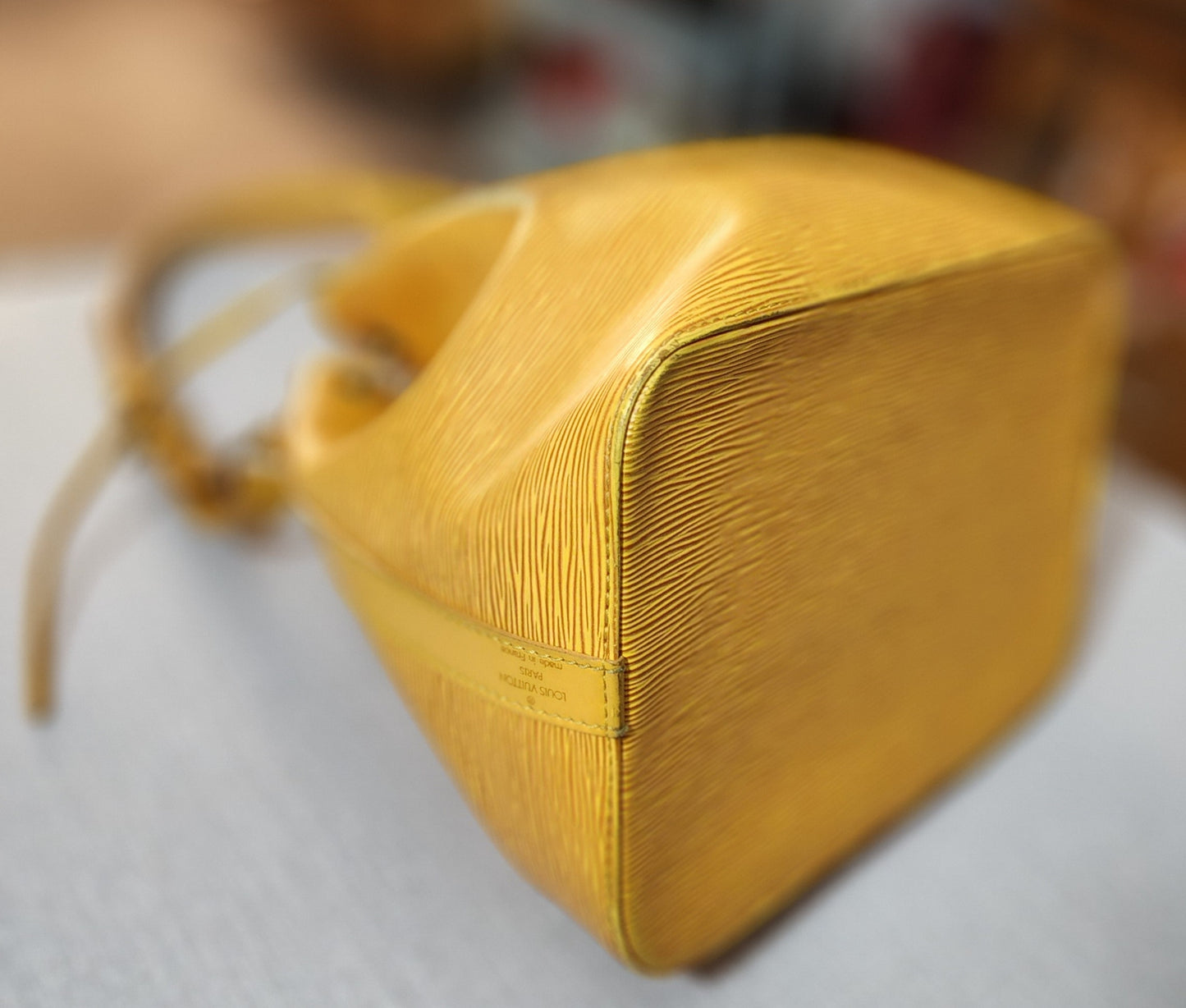 Louis Vuitton Petit Noe Epi Yellow