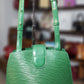 Louis Vuitton Cluny Epi Borneo Green