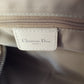 Christian Dior Beige Diorissimo Canvas Floral Embroidery