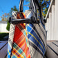 NEW! Burberry Small Banner Tote Multicolor