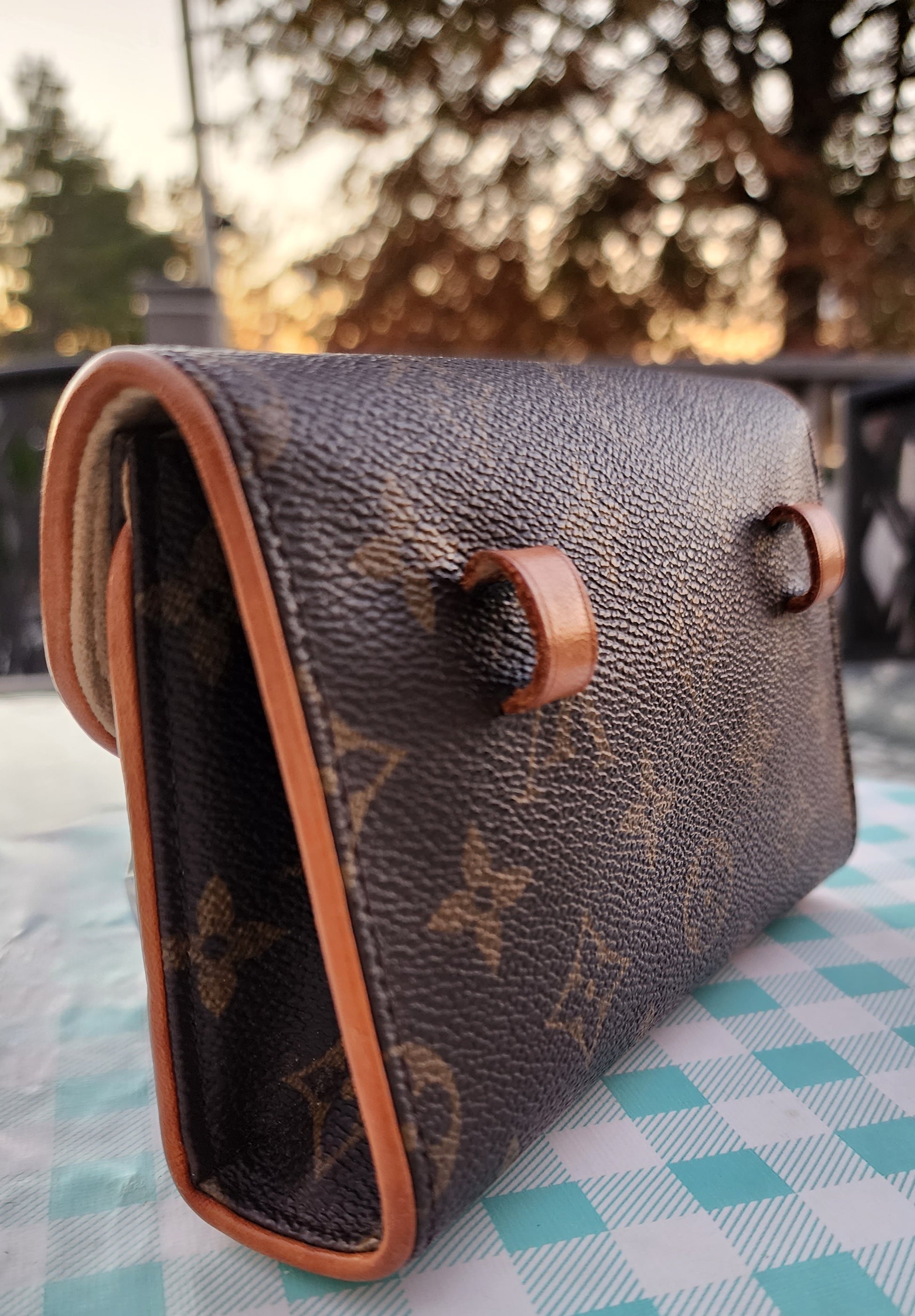 Louis Vuitton Florentine Leather Handbag